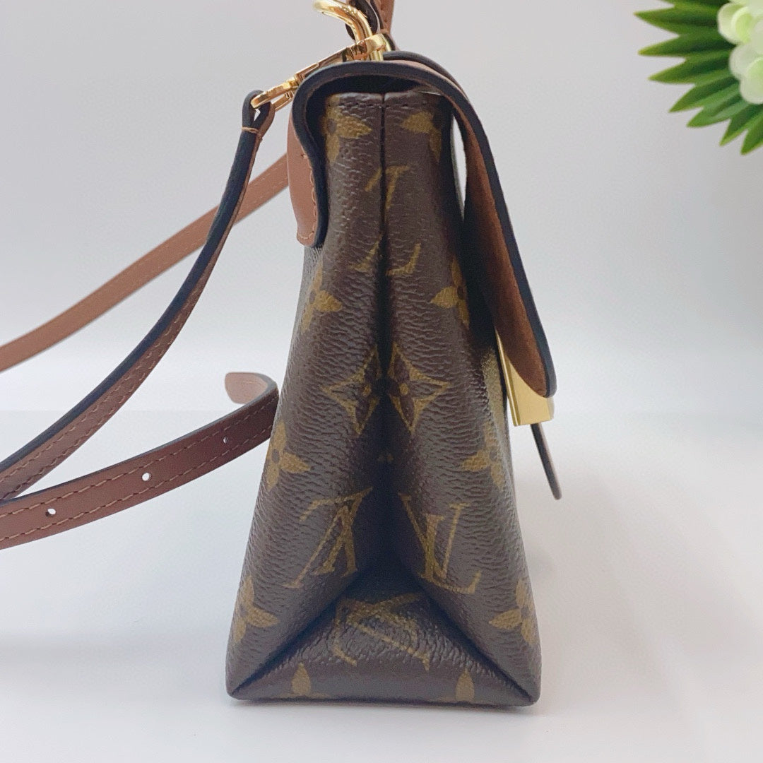 Louis Vuitton - Locky BB - Monogram coated canvas and smooth cowhide leather - Brown - (Mini)