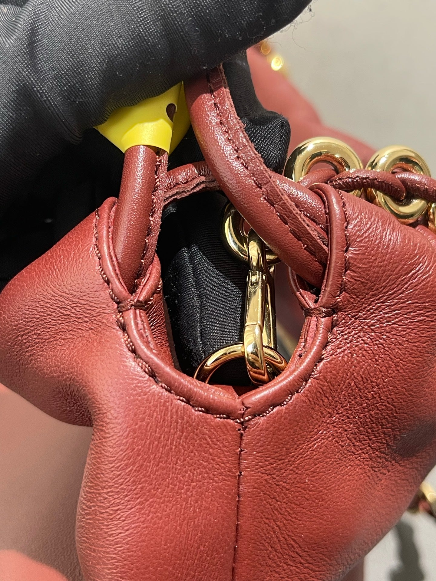 Loewe - Flamenco Purse - Leather - Burgundy - (Medium)
