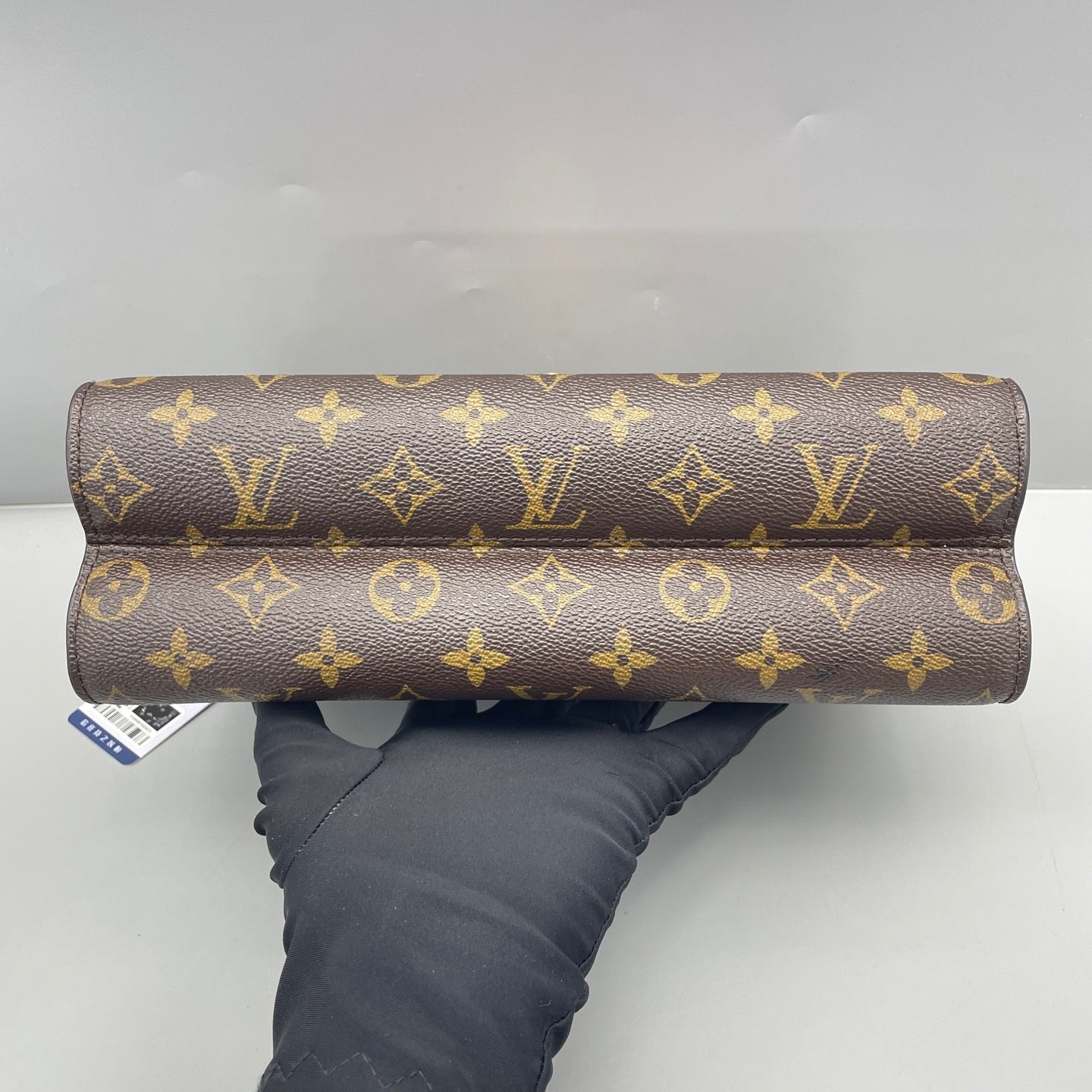 Louis Vuitton - Victoria Chain Bag - Monogram coated canvas and grained leather - Red and Brown - (medium)