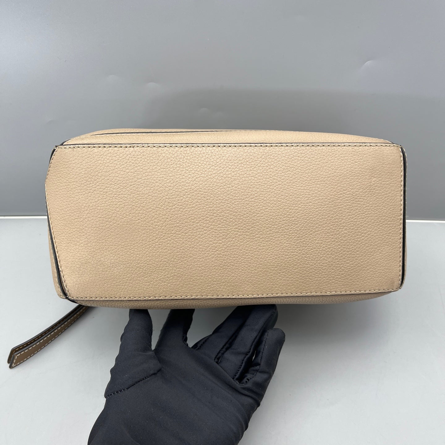 Loewe - Puzzle bag - Grained calfskin leather - Beige - (Small)