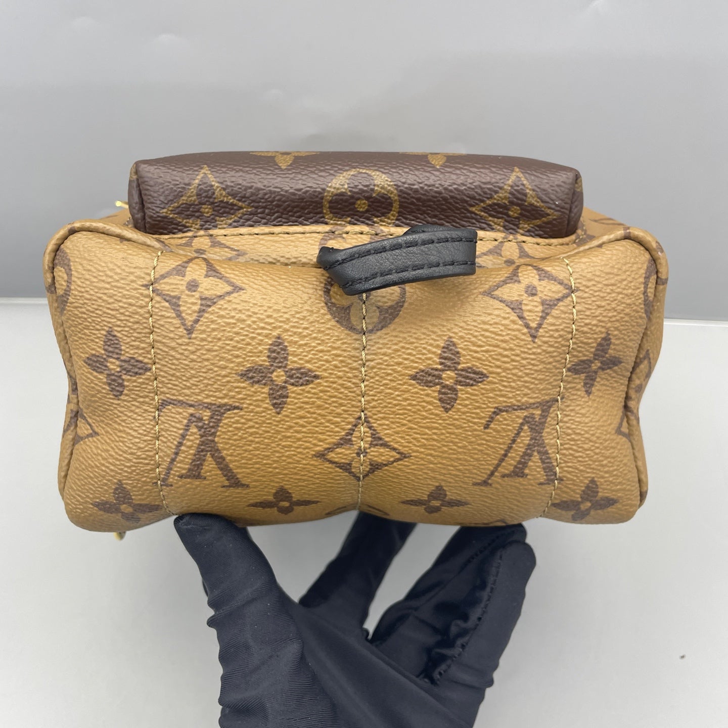 Louis Vuitton - Palm Springs Mini Backpack - Monogram Canvas with leather trim - Brown - (mini)