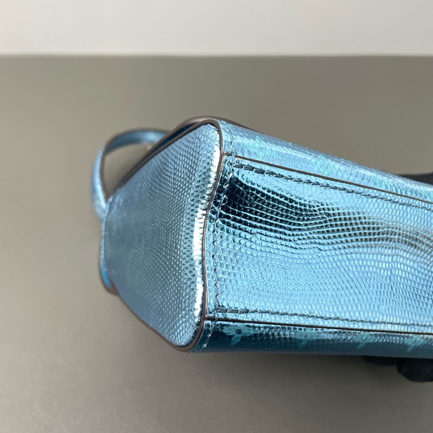 Louis Vuitton - Mini Twist Bag - Lizard leather - Blue - (mini)
