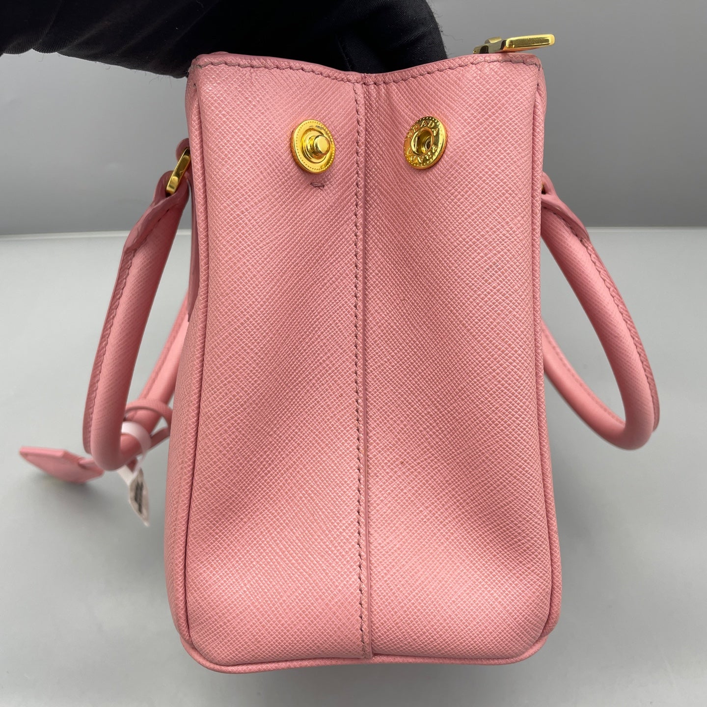Prada - Galleria Mini Tote - Saffiano leather - Pink - (mini)