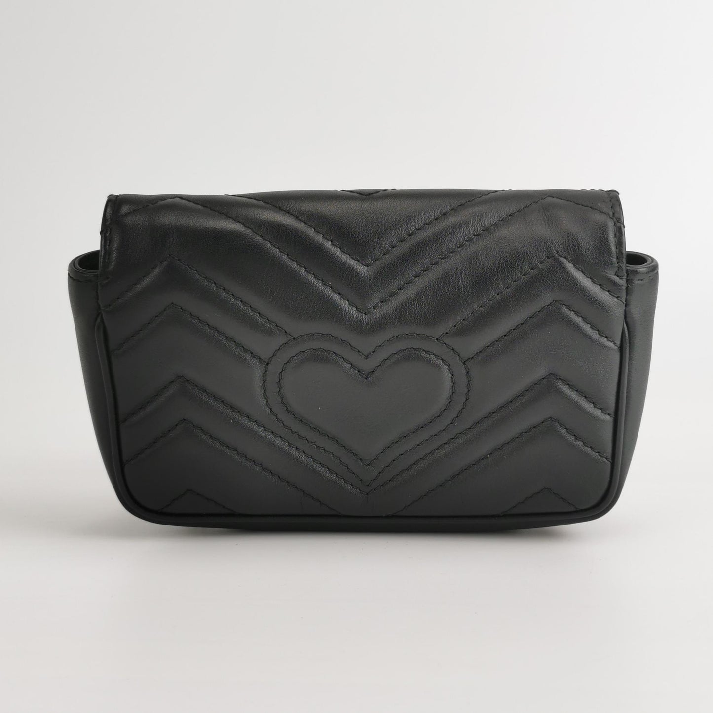 Gucci - Marmont Super Mini - Leather - Black - (mini)