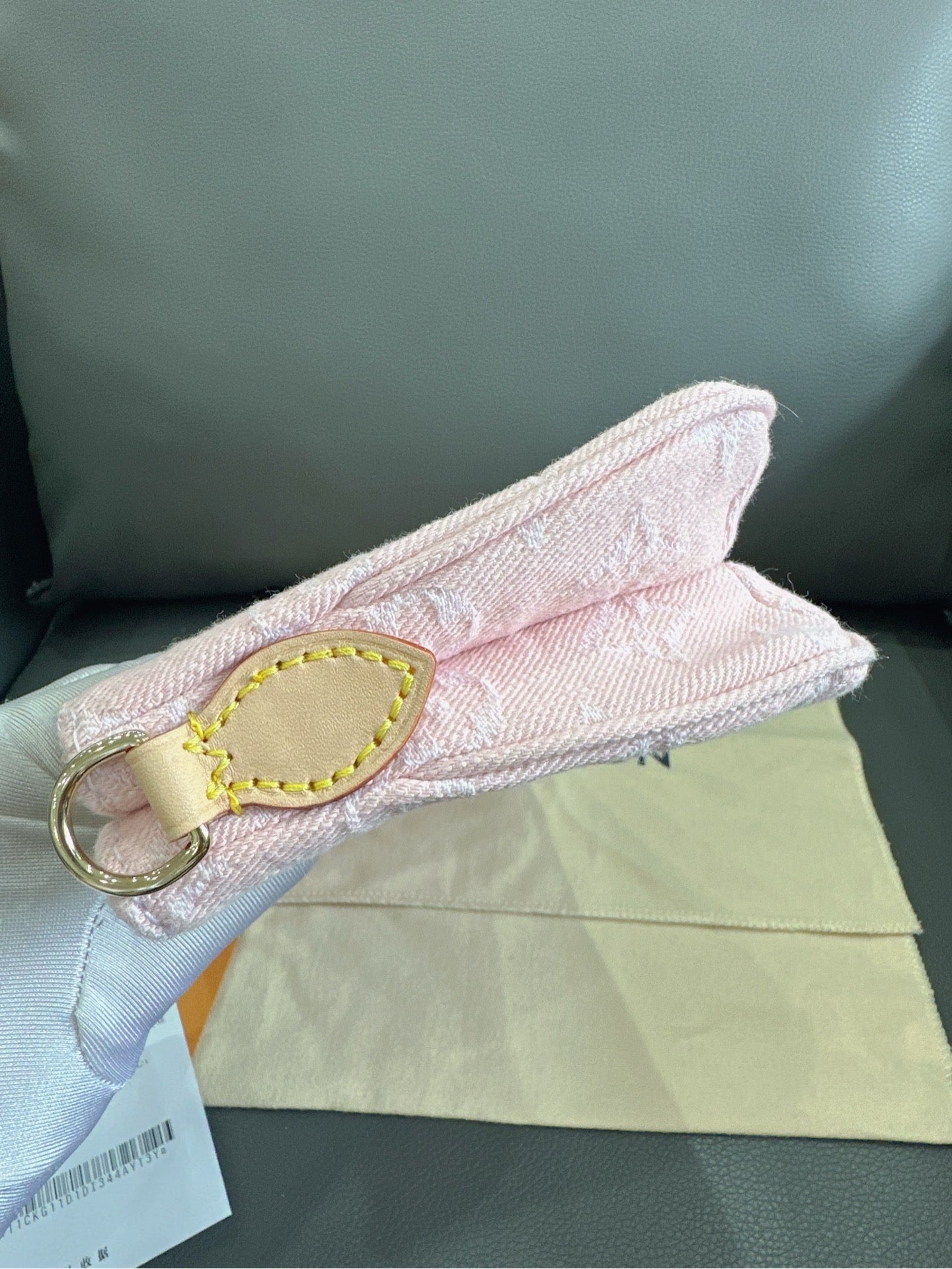 Louis Vuitton - LIV Pochette - Denim - Pink - (mini)