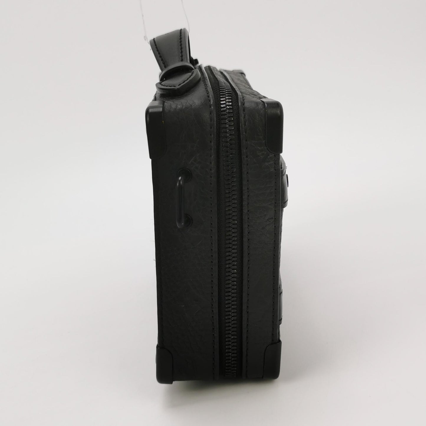 Louis Vuitton - Mini Trunk Messenger - Grained leather - Black - (small)