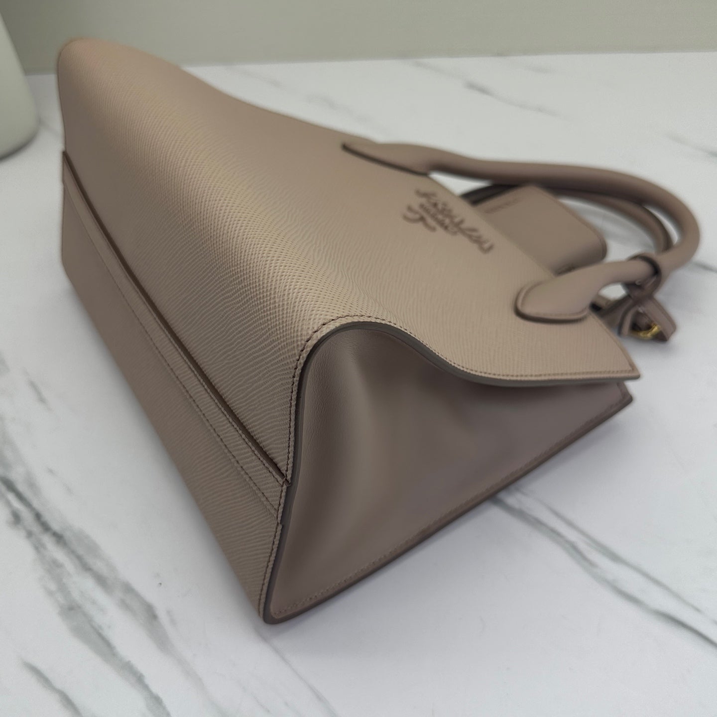 Prada - Monochrome - Saffiano leather - Beige - (Medium)