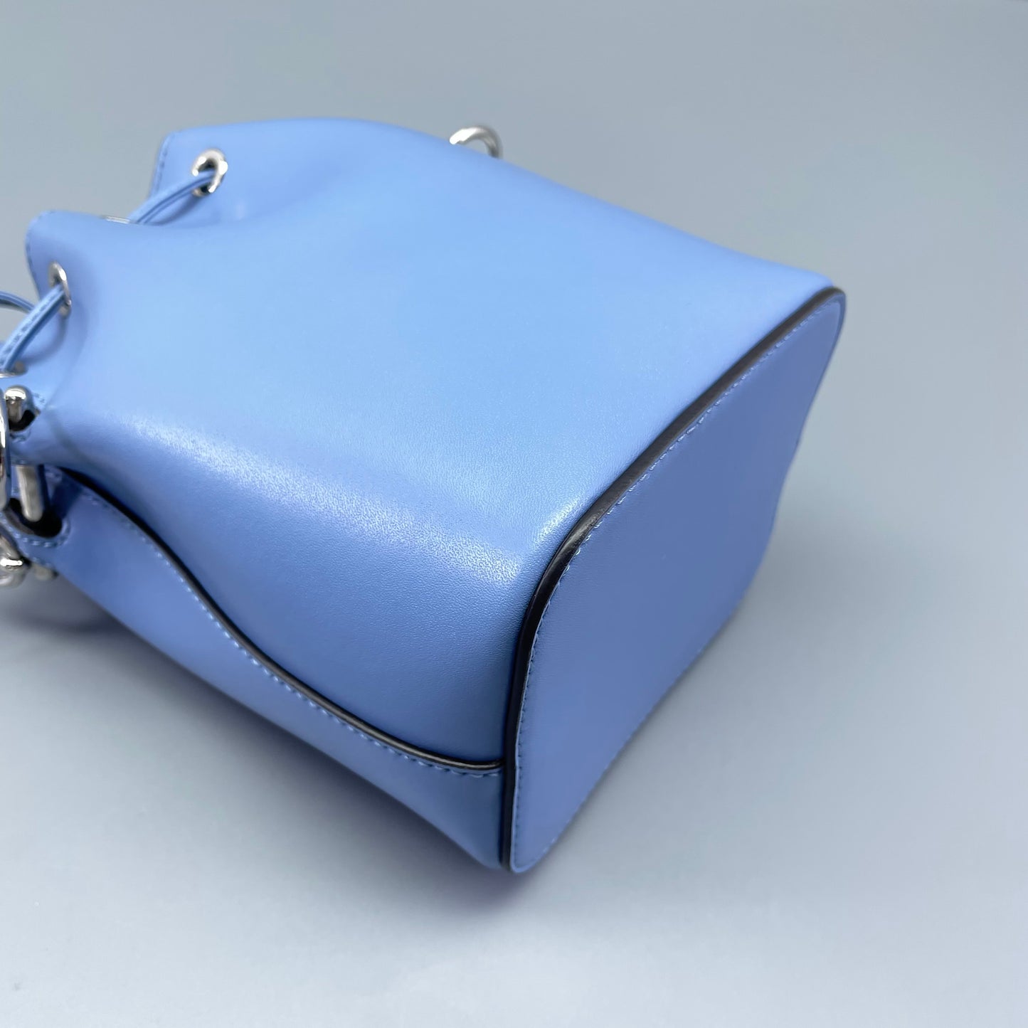 Fendi - Mon Tresor Mini Bucket Bag - Leather - Blue - (mini)