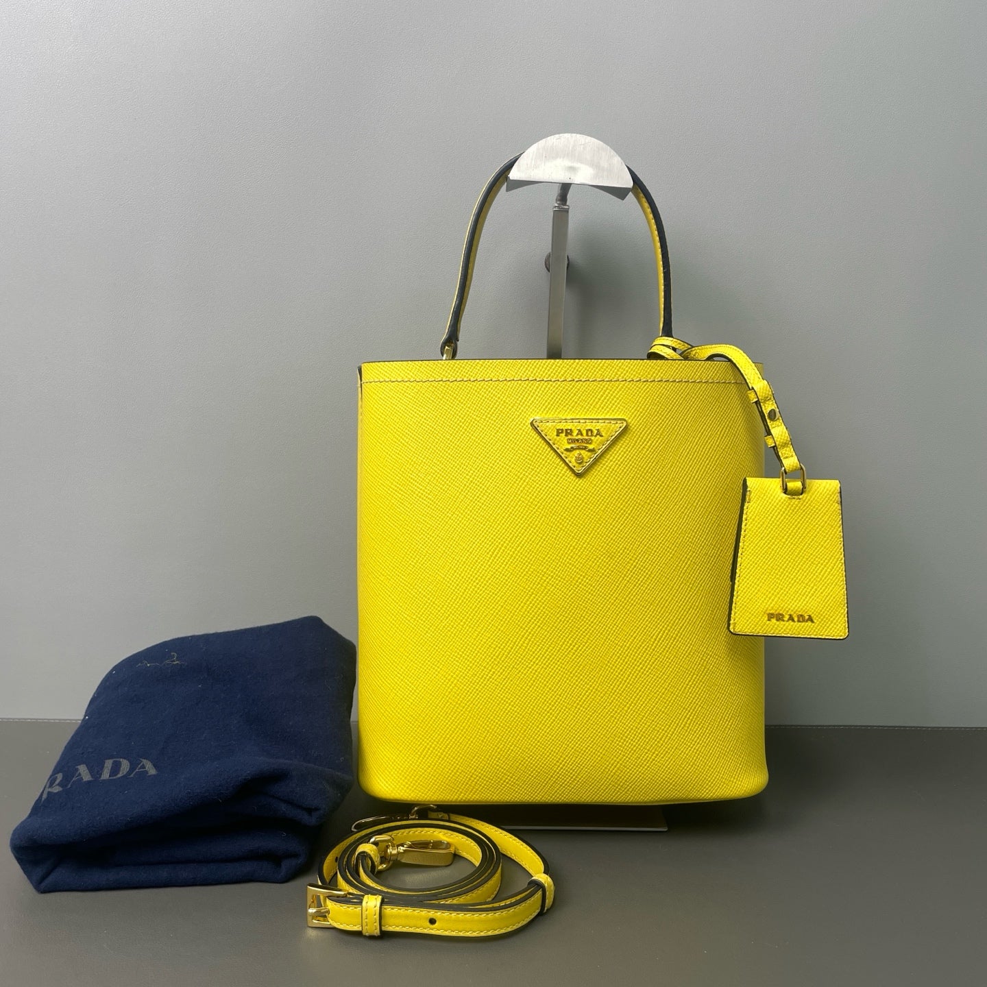 Prada - Panier - Saffiano leather - Yellow - (mini)