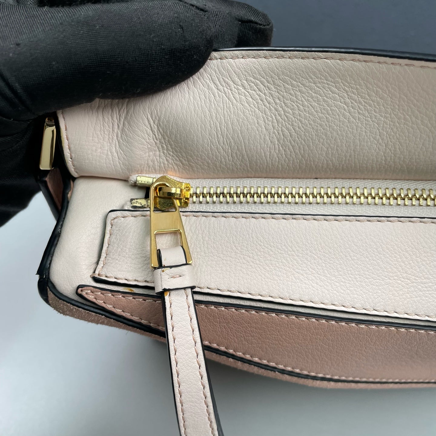 Loewe - Puzzle Bag - Leather and Suede - Pink - (small)