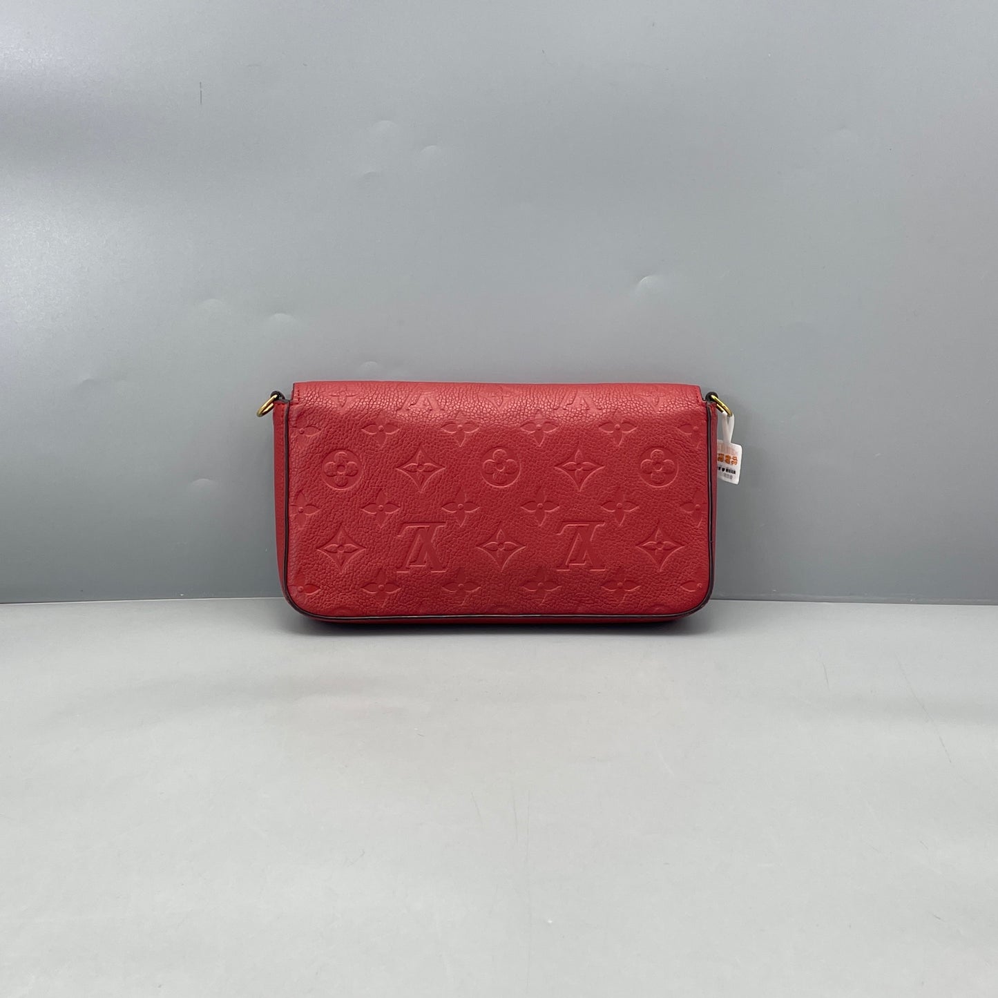 Louis Vuitton - Pochette Felicie - Embossed Monogram Empreinte leather - Red - (small)