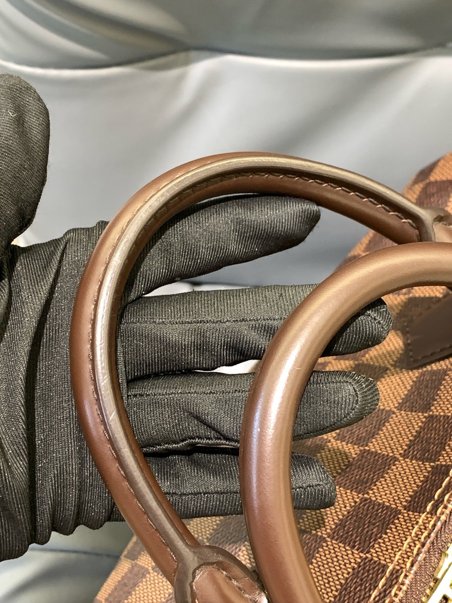 Louis Vuitton - Speedy 30 Bandouliere - Damier Ebene canvas and leather - Brown - (Medium)