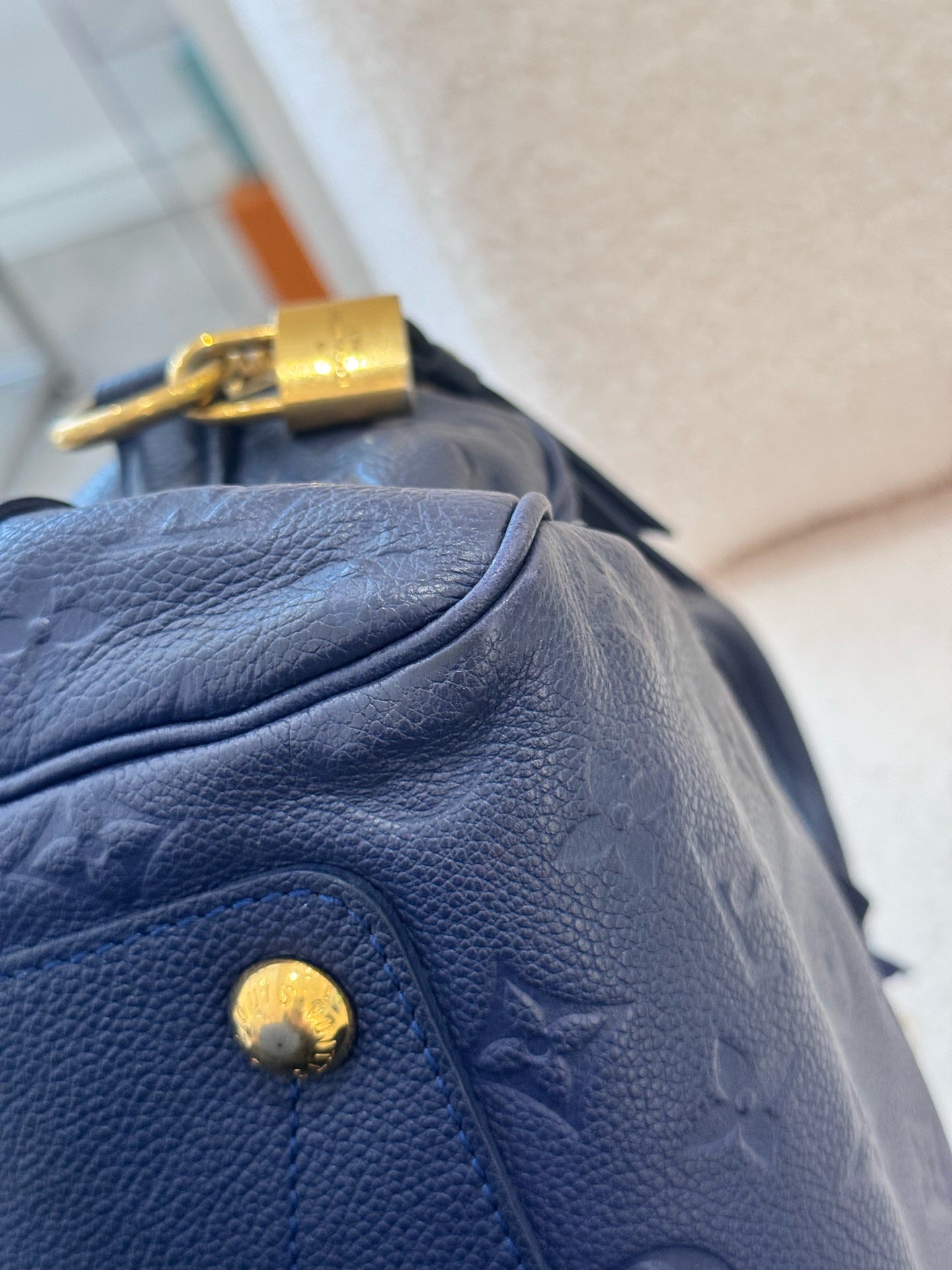 Louis Vuitton - Speedy Bandoulière 25 - Leather - Navy - (Small)