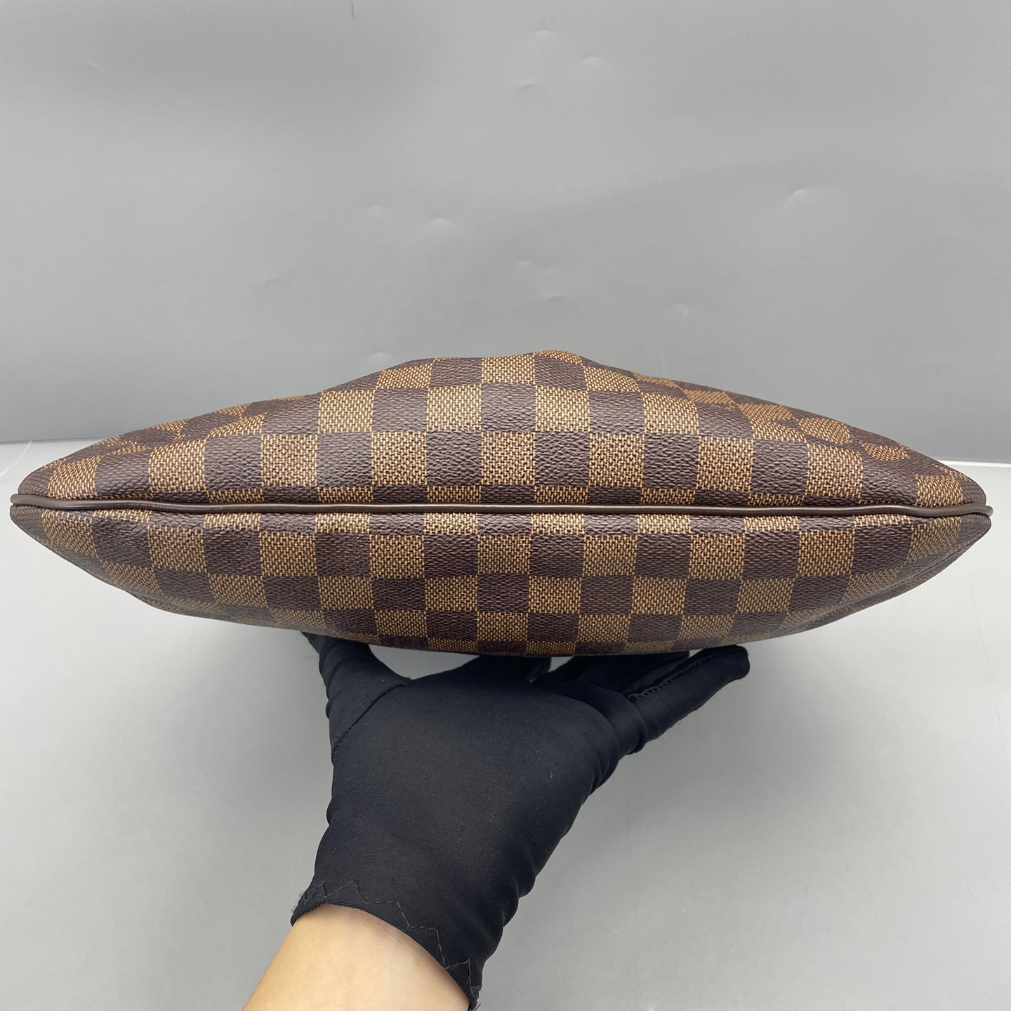 Louis Vuitton - Hobo Crossbody Bag - Damier Ebène coated canvas with leather trim - Brown - (medium)