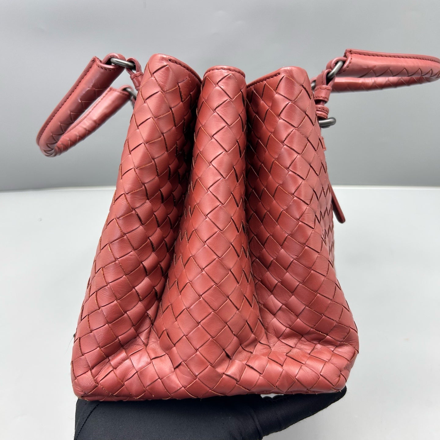 Bottega Veneta - Roma - Leather - Red - (medium)