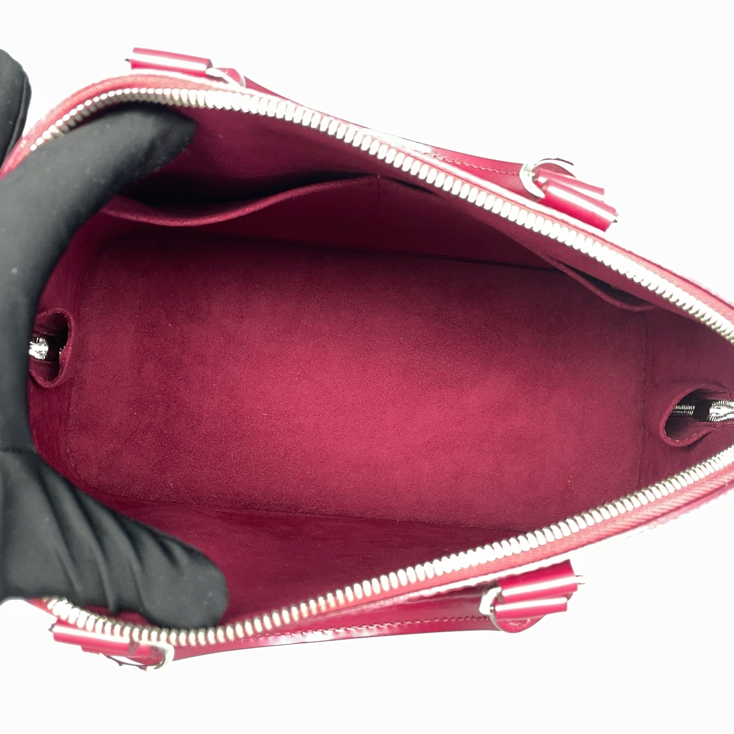 Louis Vuitton - Alma MM - Epi leather - Burgundy - (Medium)
