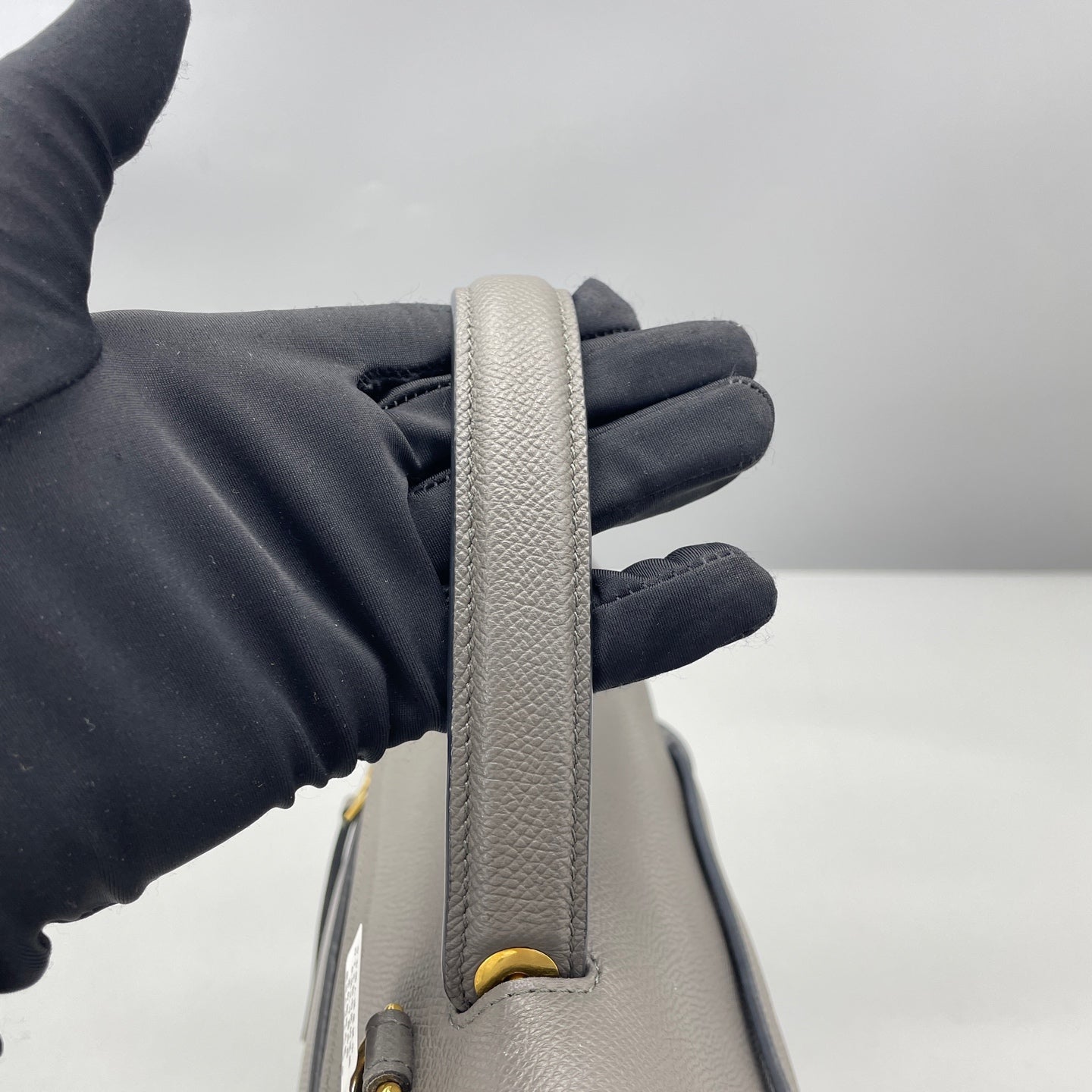 Celine - Belt Bag - Grained calfskin leather - Grey - (small)