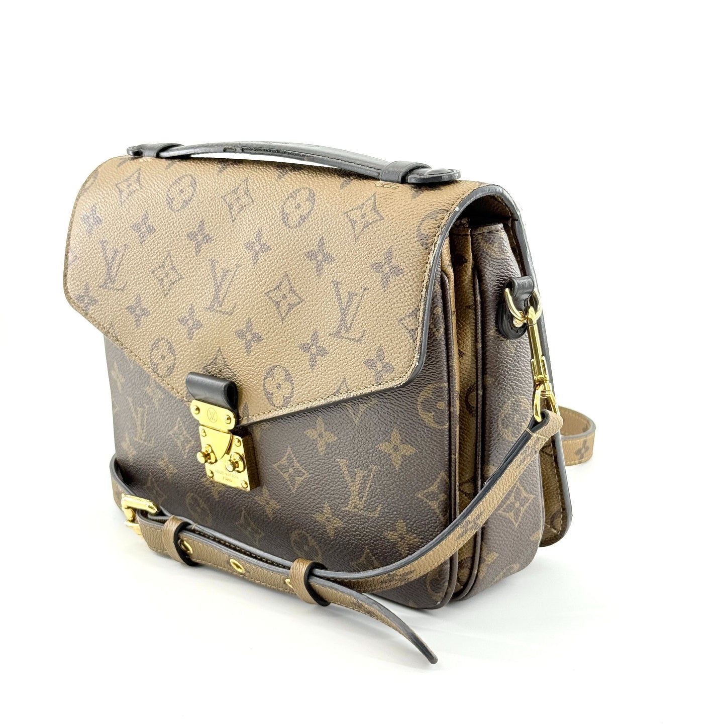 Louis Vuitton - Pochette Metis - Monogram coated canvas with leather trim - Multicolour - (Medium)