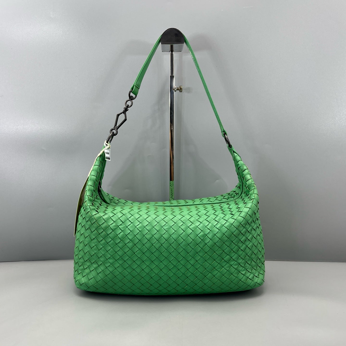 Bottega Veneta - Intrecciato Lunchbox Bag - Lambskin leather - Green - (medium)