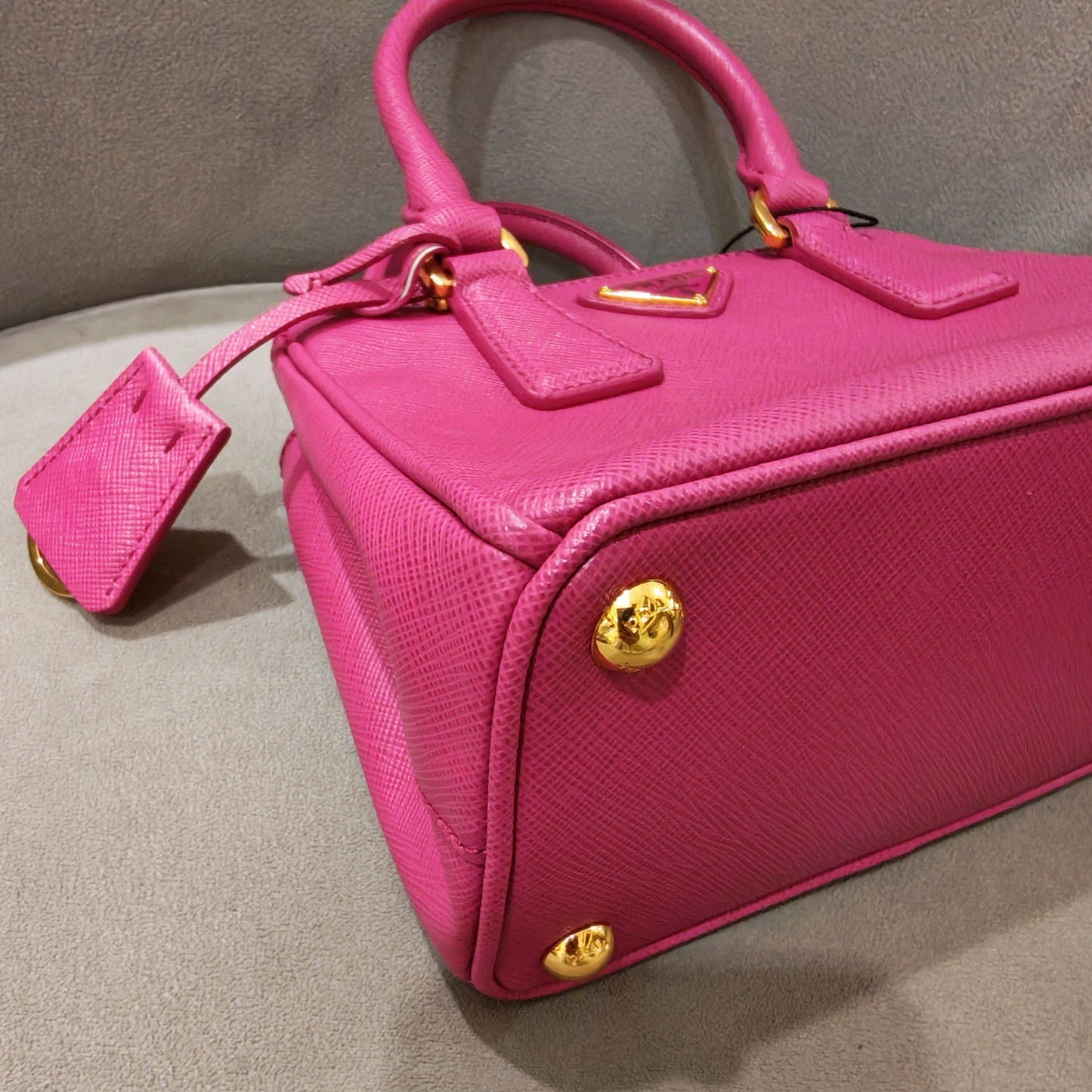 Prada - Galleria Mini - Saffiano leather - Fuchsia - (mini)