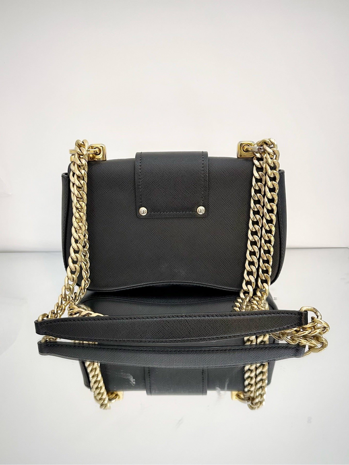 Prada - Sidonie - Saffiano leather - Black - (mini)