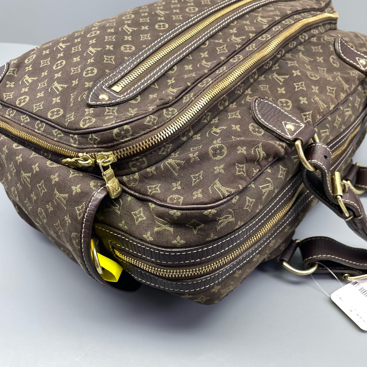 Louis Vuitton - Monogram Denim Messenger Bag - Denim with Leather trim - Brown - (large)
