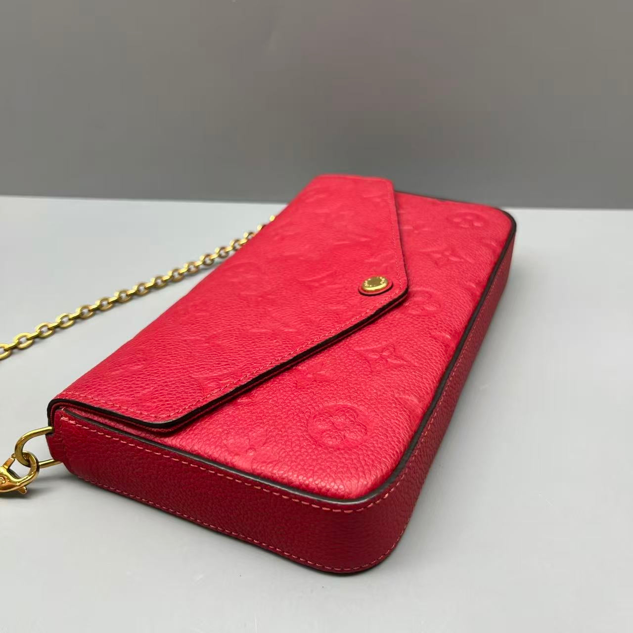 Louis Vuitton - Pochette Félicie - Leather - Red - (mini)