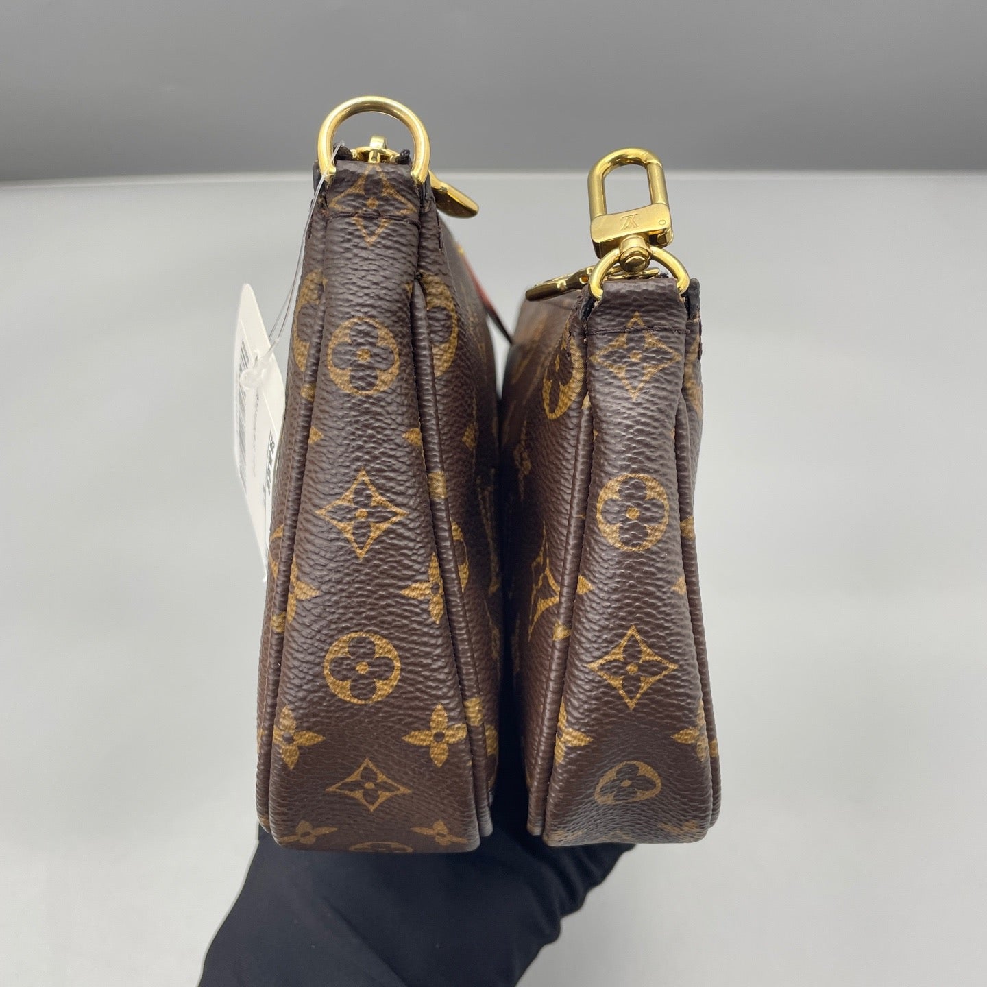 Louis Vuitton - Multi Pochette Accessoires - Monogram coated canvas with leather trim - Brown - (medium)