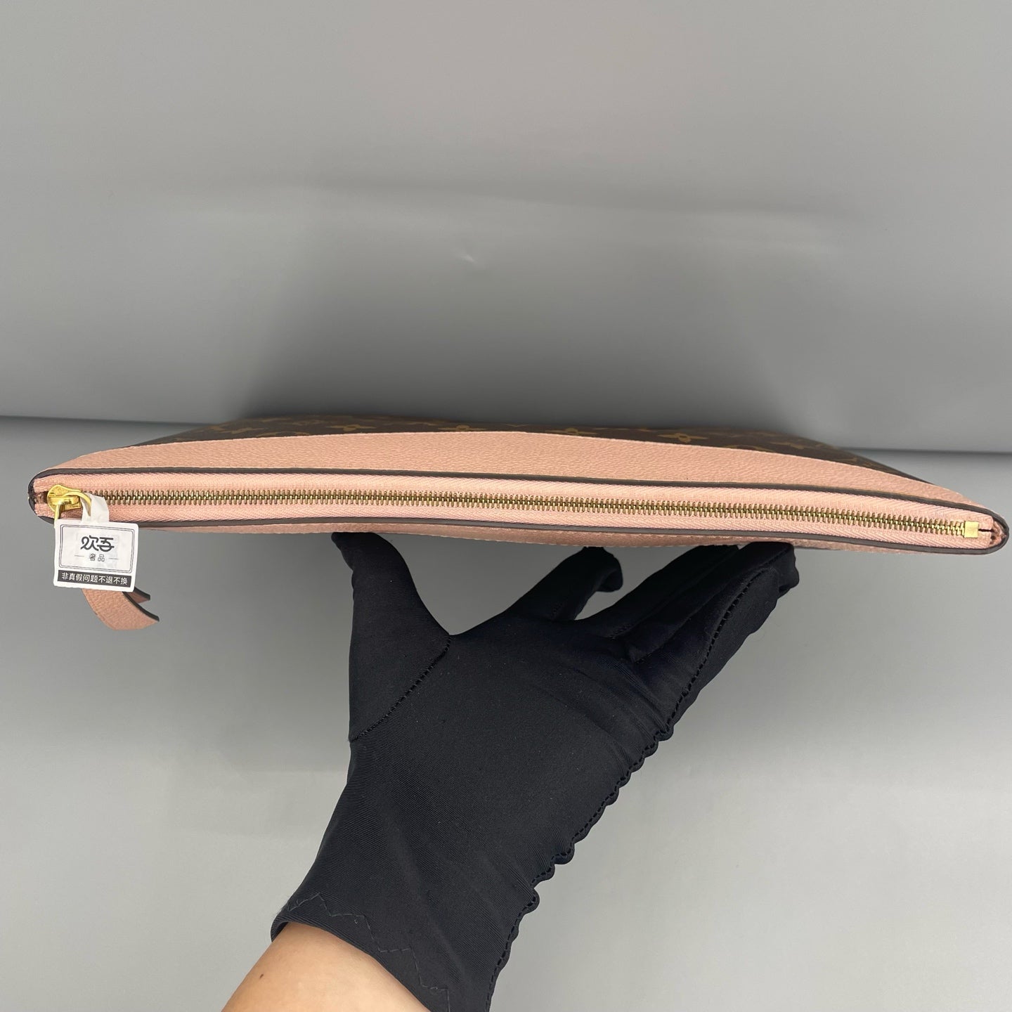 Louis Vuitton - Pochette Legendary Clutch - Monogram coated canvas and grained leather - Brown and Pink - (medium)