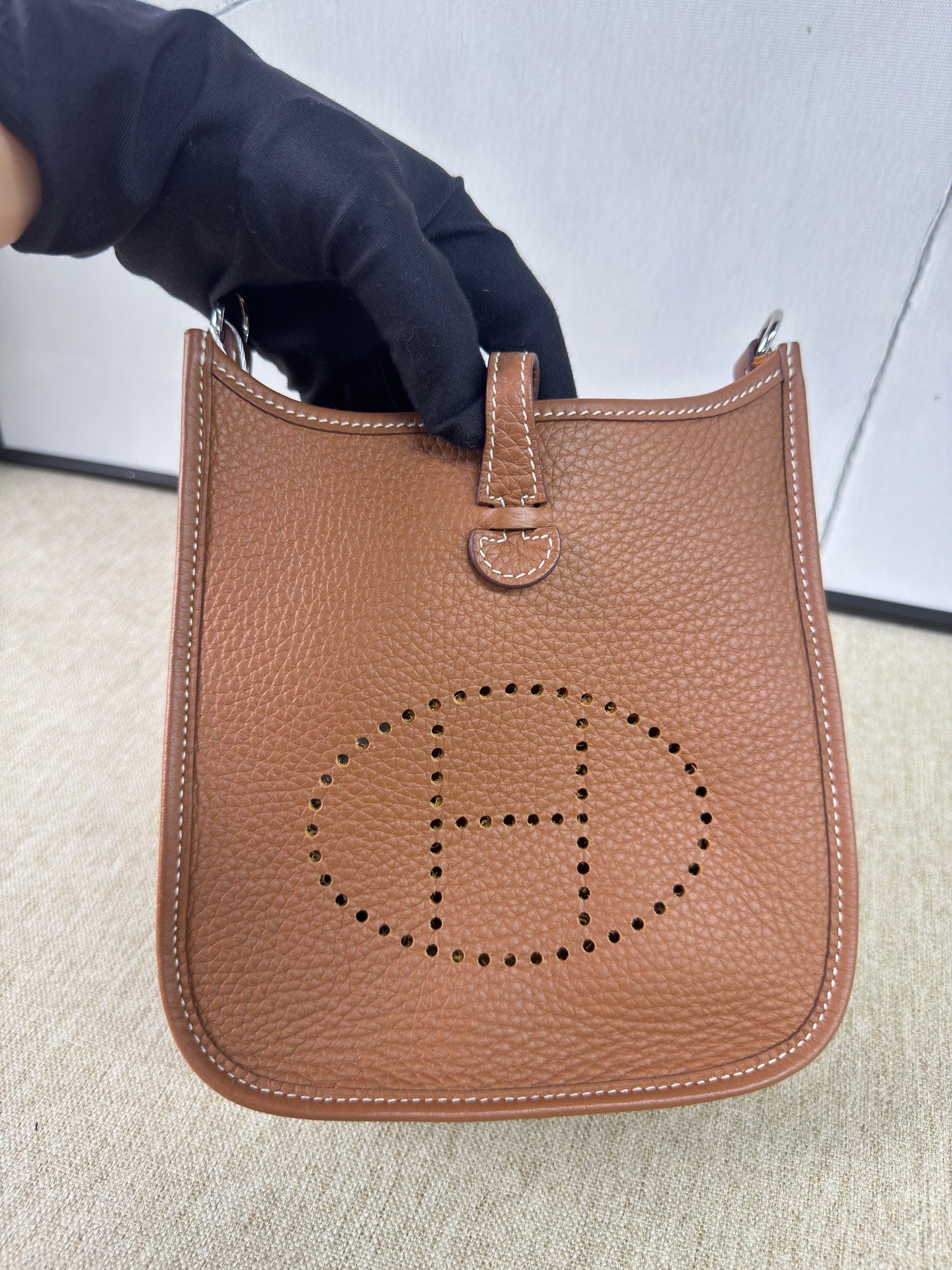 Hermès - Evelyne 16 Mini - Togo leather - Gold - (mini)