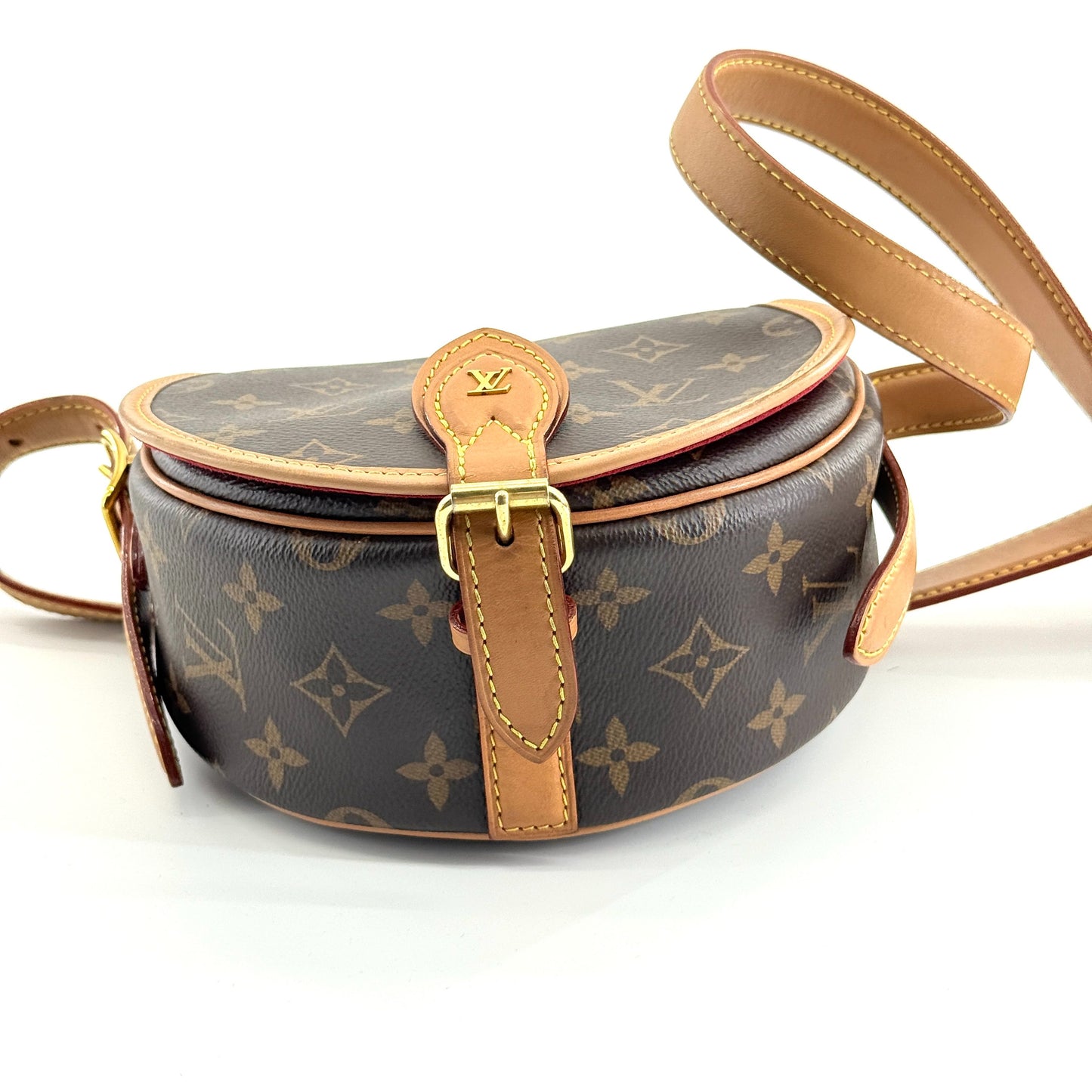 Louis Vuitton - Monogram Half Moon Bag (PL2230) - Monogram coated canvas with Vachetta leather trim - Brown - (mini)