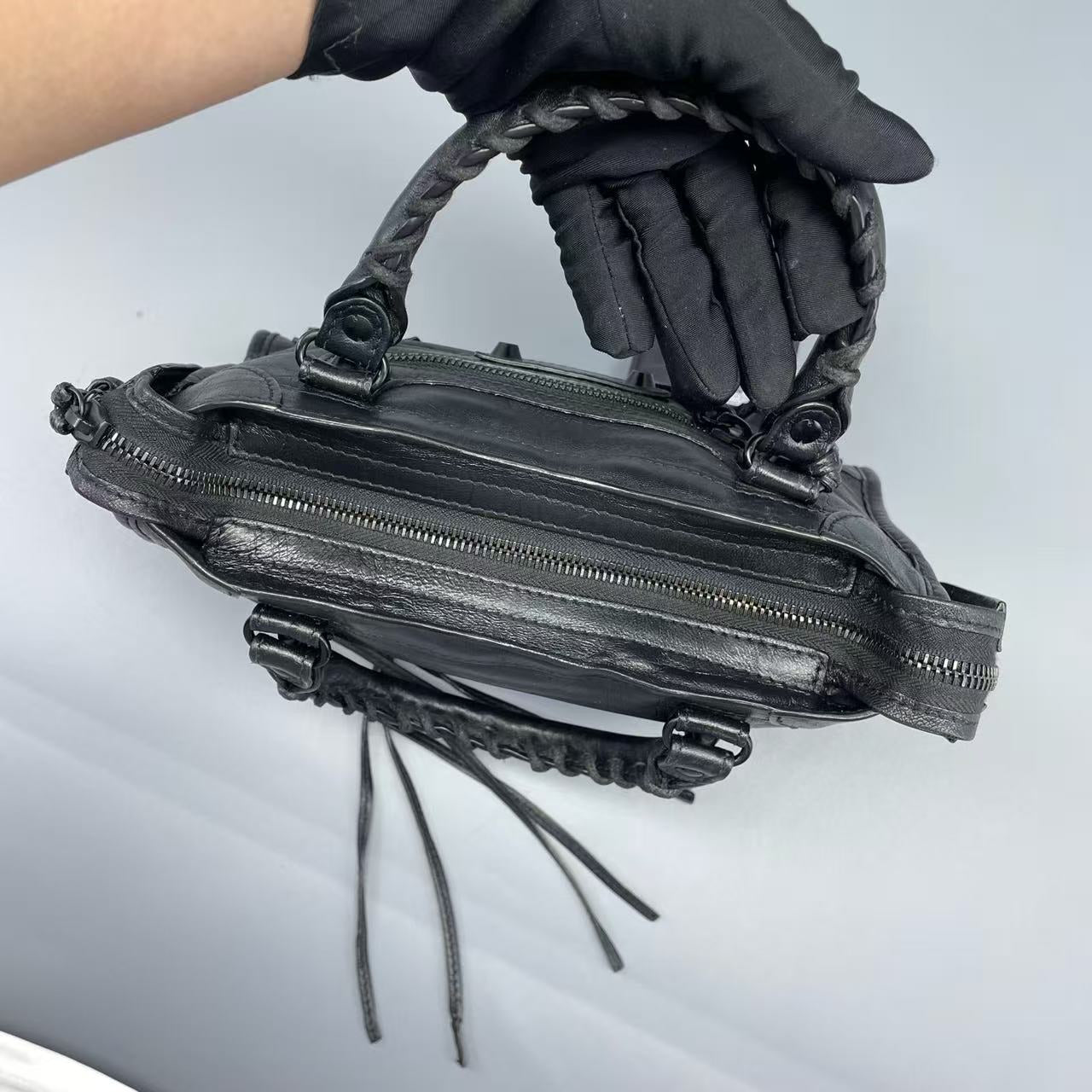 Balenciaga - Mini City - Leather - Black - (mini)