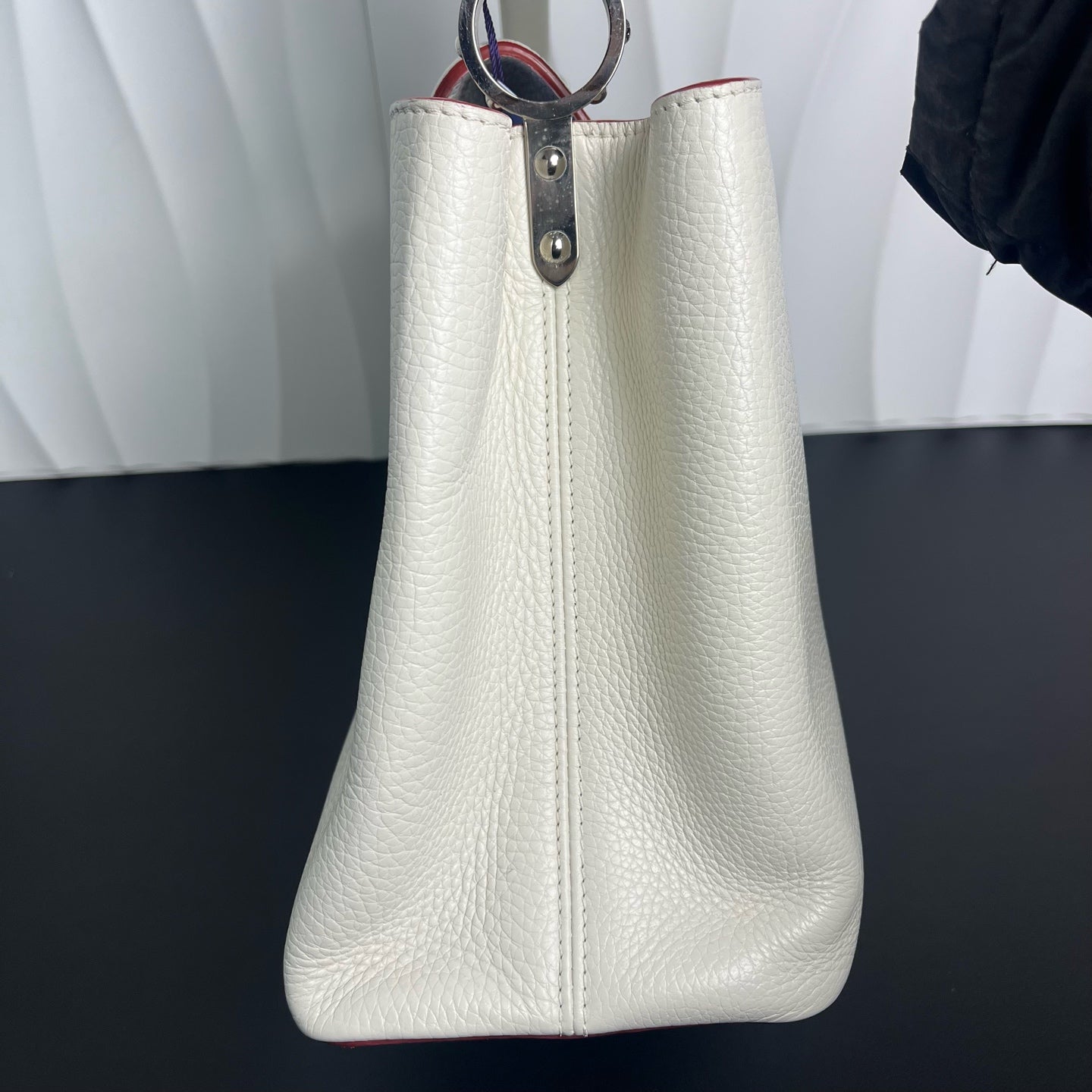 Louis Vuitton - Capucines Large - Leather - White - (Large)