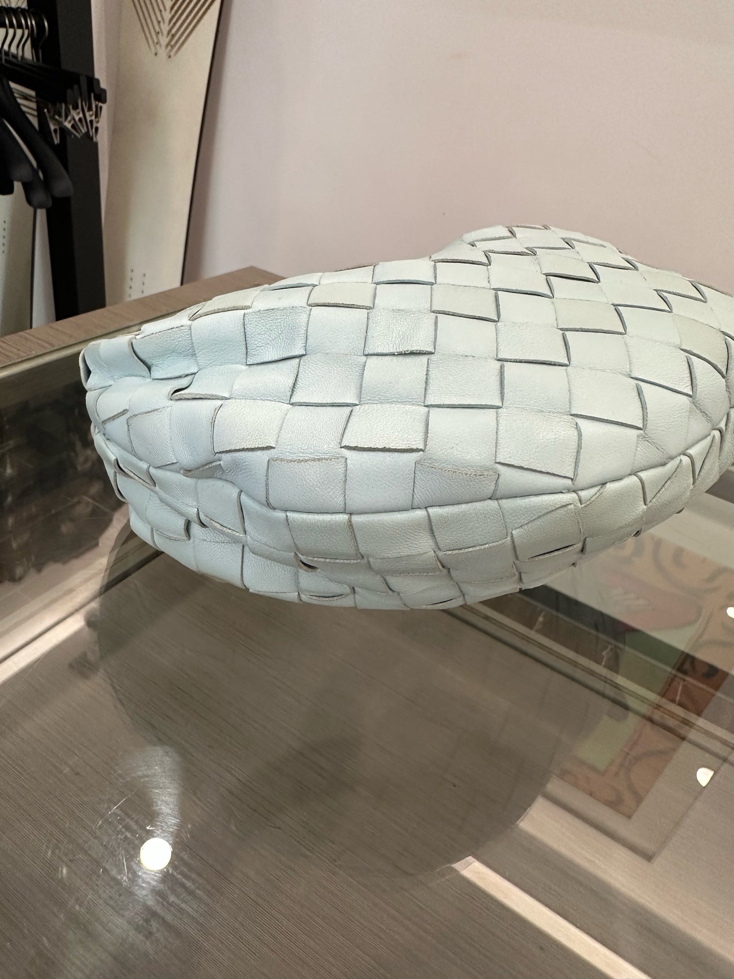 Bottega Veneta - Mini Jodie - Lambskin leather - Blue - (mini)