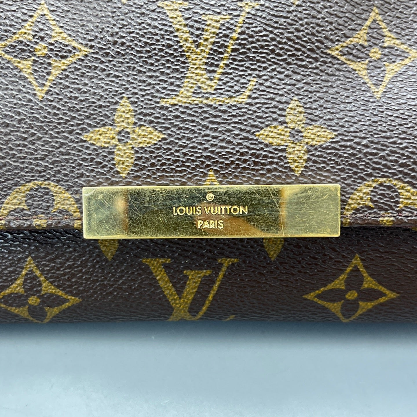 Louis Vuitton - Pochette Felicie - Monogram coated canvas with leather trim - Brown - (small)