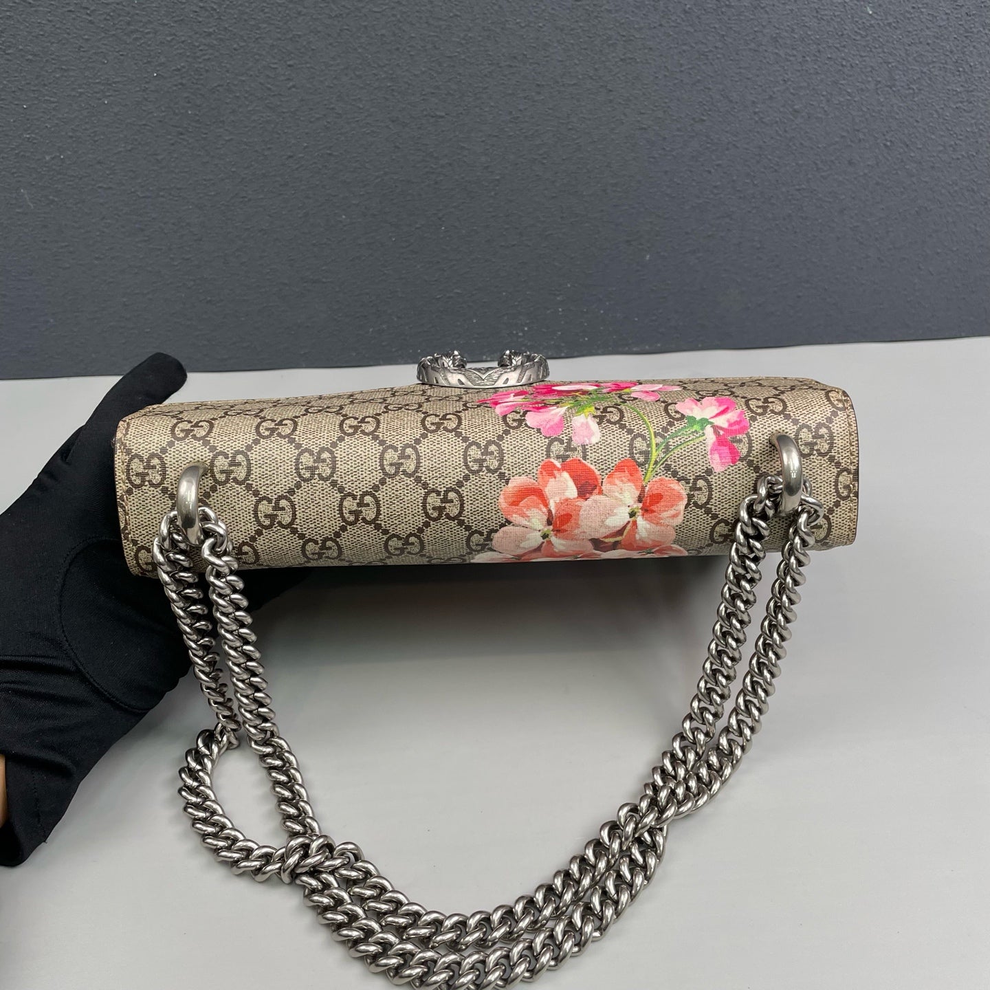 Gucci - Dionysus Small Shoulder Bag - GG Supreme canvas with suede and leather trim - Multicolour - (Small)