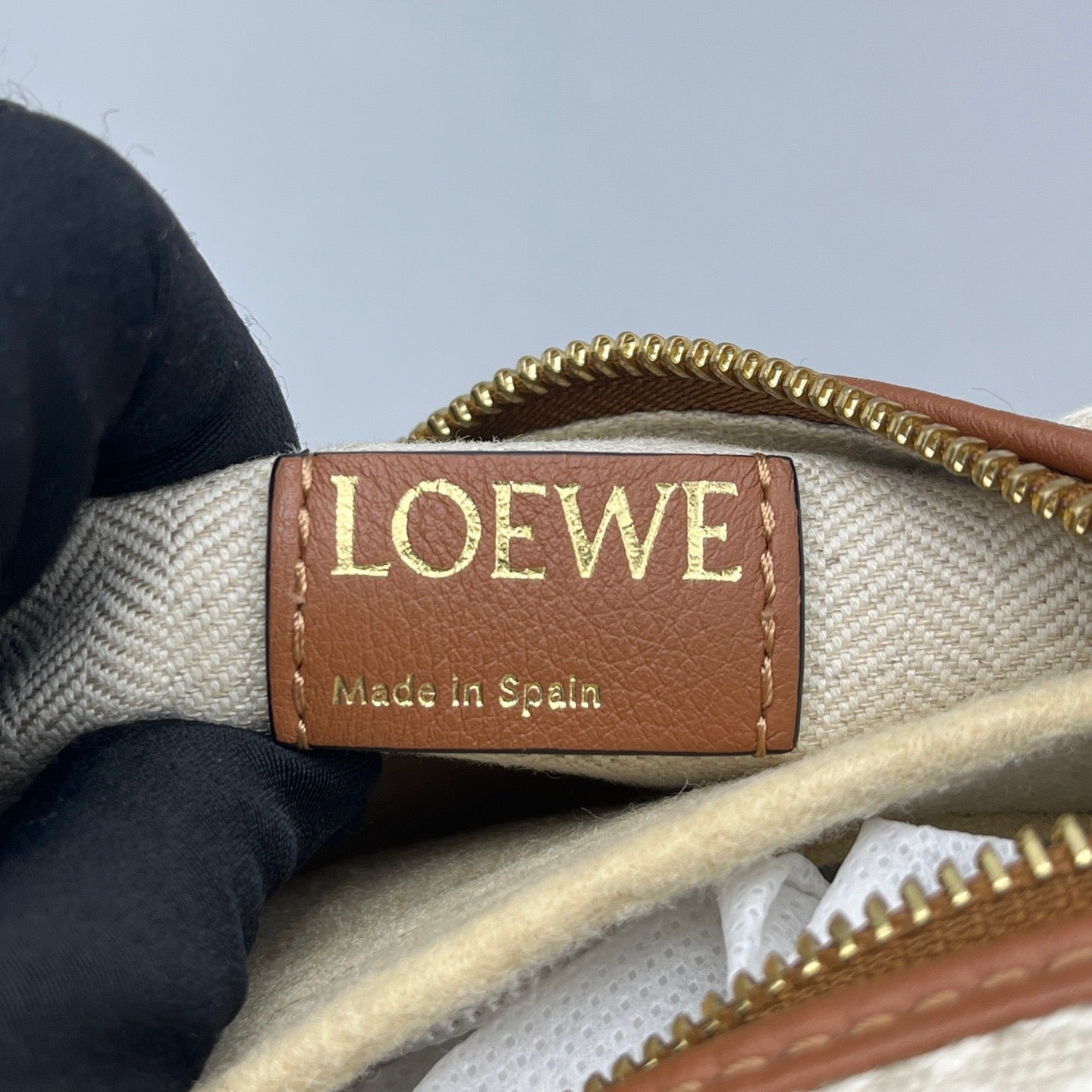 Loewe - Anagram Lunchbox Bag - Canvas and Leather - Beige - (mini)