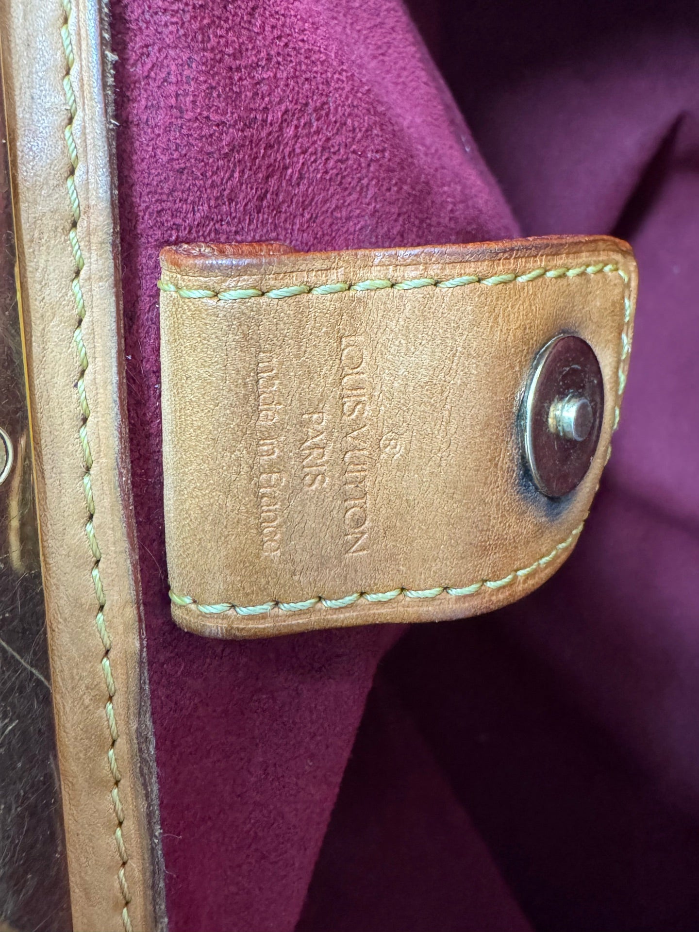 Louis Vuitton - Judy GM - Monogram Multicolore canvas with natural vachetta leather trim - White - (large)