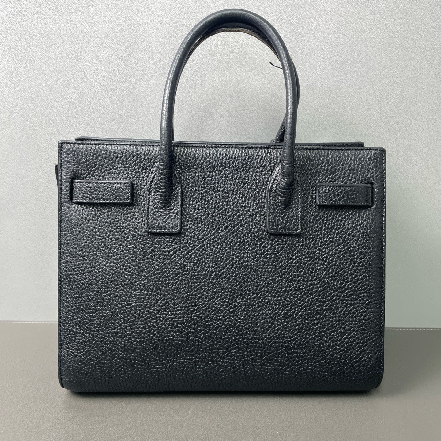 Saint Laurent - Sac de Jour - Pebbled leather - Black - (small)
