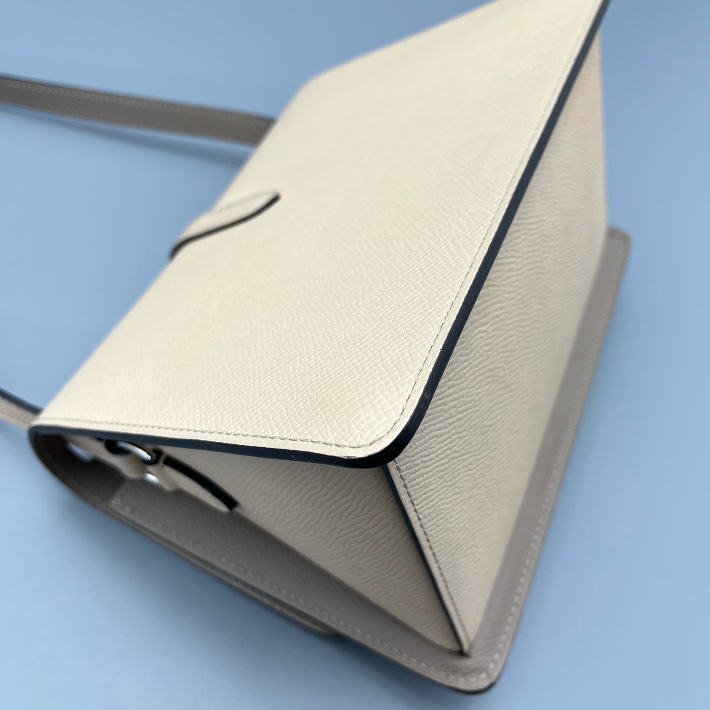 Moynat - Quatre Triangle Box Bag - Leather - Pink - (mini)