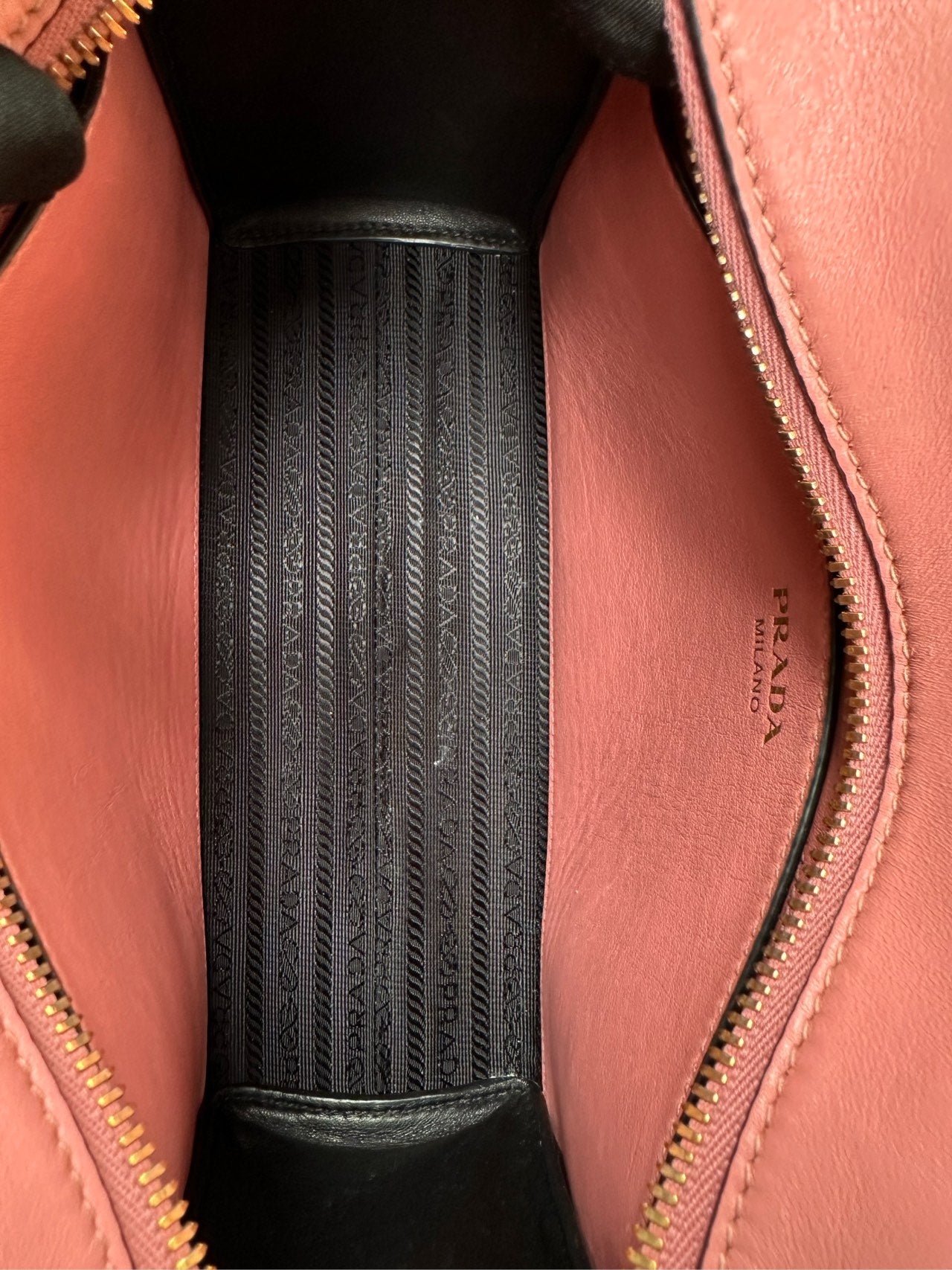 Prada - Saffiano Leather Camera Bag - Saffiano leather - Pink - (Small)