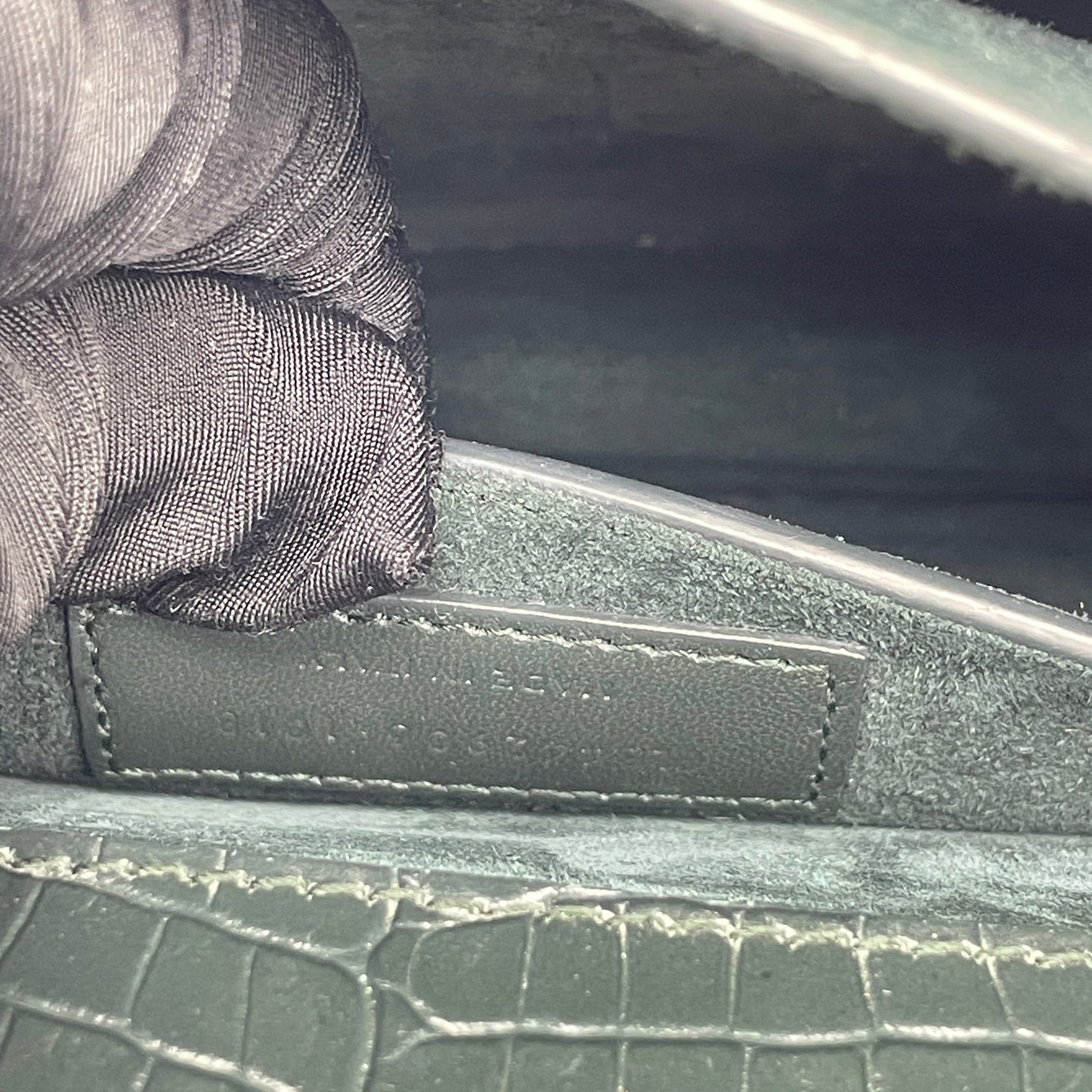 Saint Laurent - Sunset - Leather - Green - (medium)