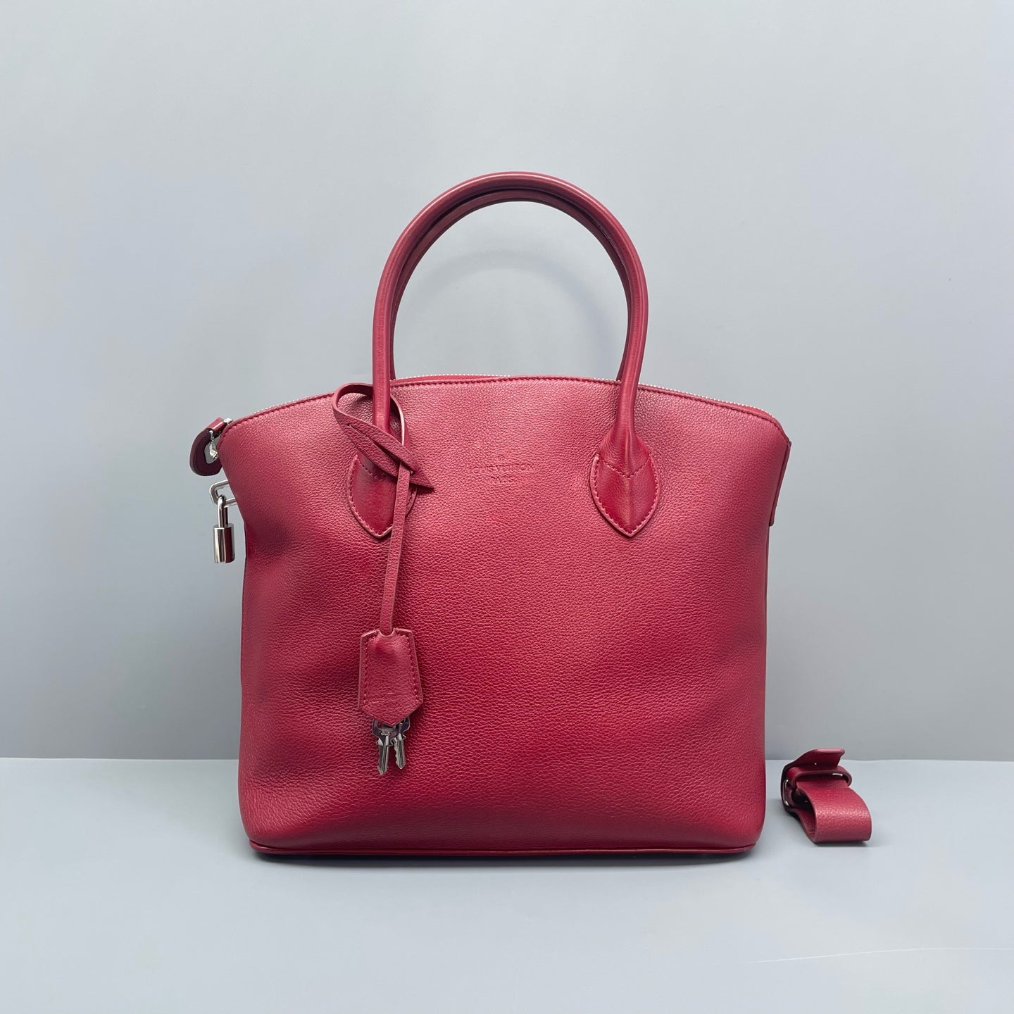 Louis Vuitton - Lockit Tote Bag - Grained leather - Red - (medium)