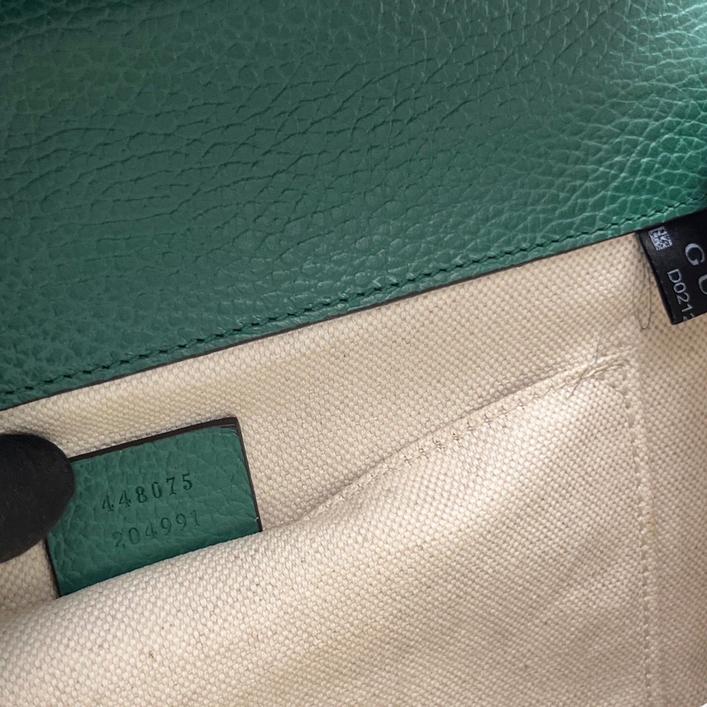 Gucci - Dionysus Bamboo Top Handle with Crystal Buckle - Pebbled leather - Emerald Green with Antiqued Silver-Tone Hardware - (Medium)
