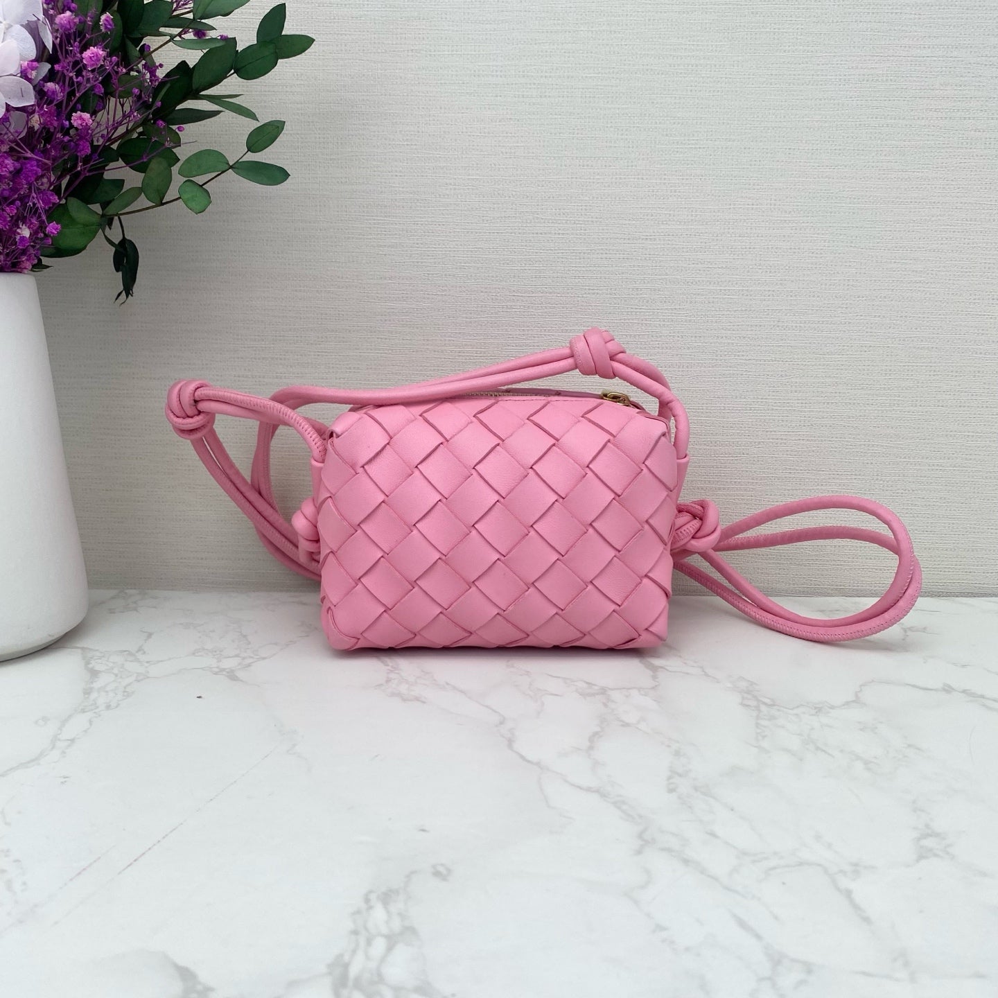 Bottega Veneta - Candy Loopy - Leather - Pink - (mini)