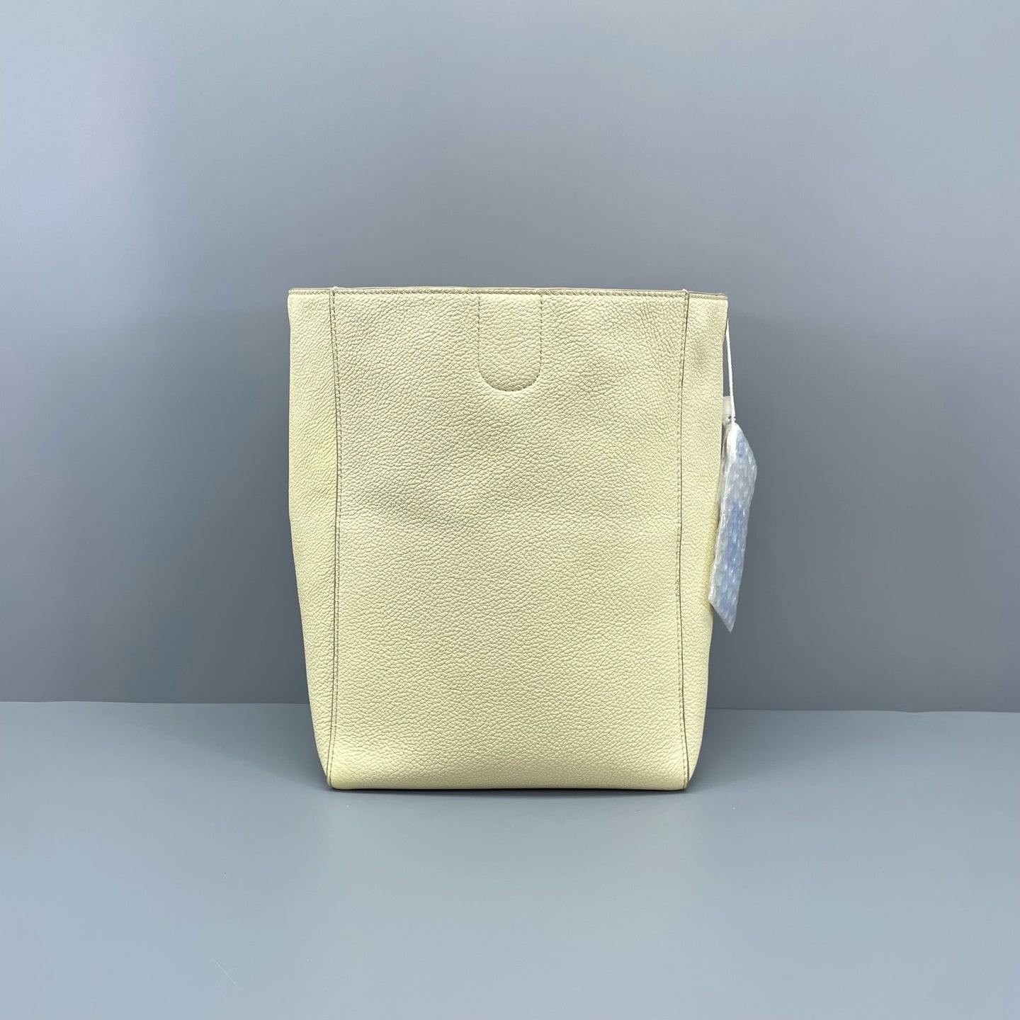 Celine - Small Sangle Bucket Bag - Grained calfskin leather - Beige - (Small)