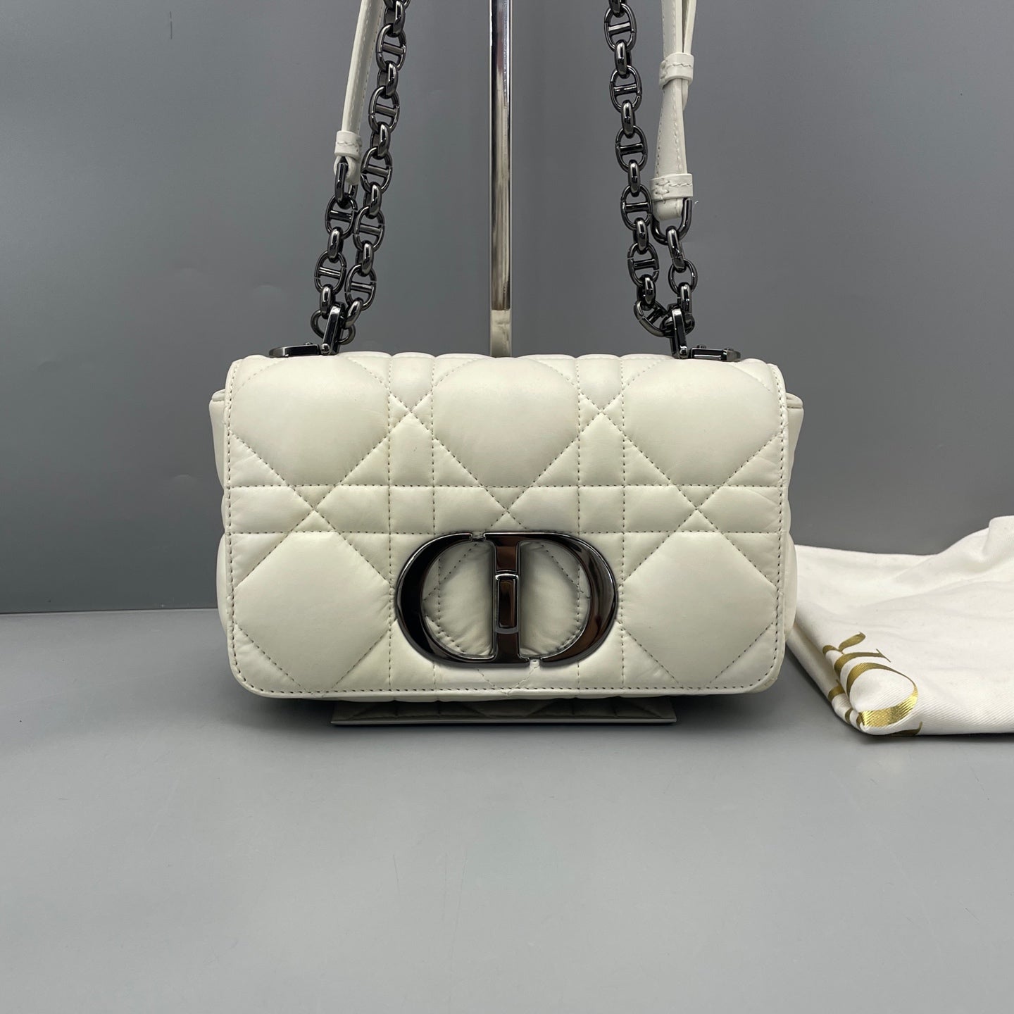 Dior - Caro - Leather - White - (mini)