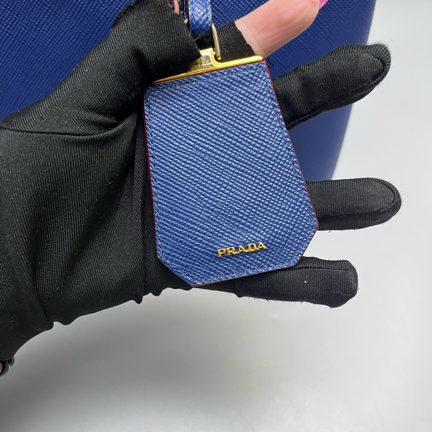 Prada - Galleria Bag - Saffiano leather - Blue - (large)