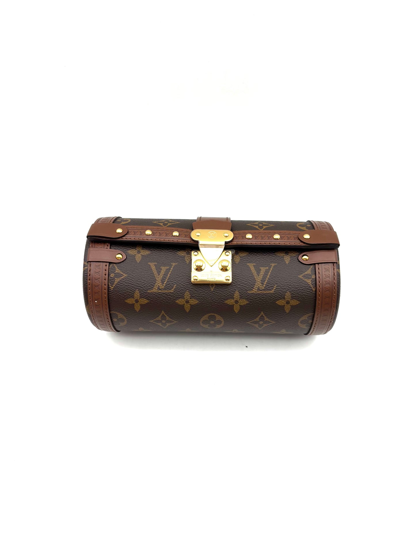Louis Vuitton - Papillon Trunk - Monogram coated canvas with cowhide leather trim - Brown - (Mini)