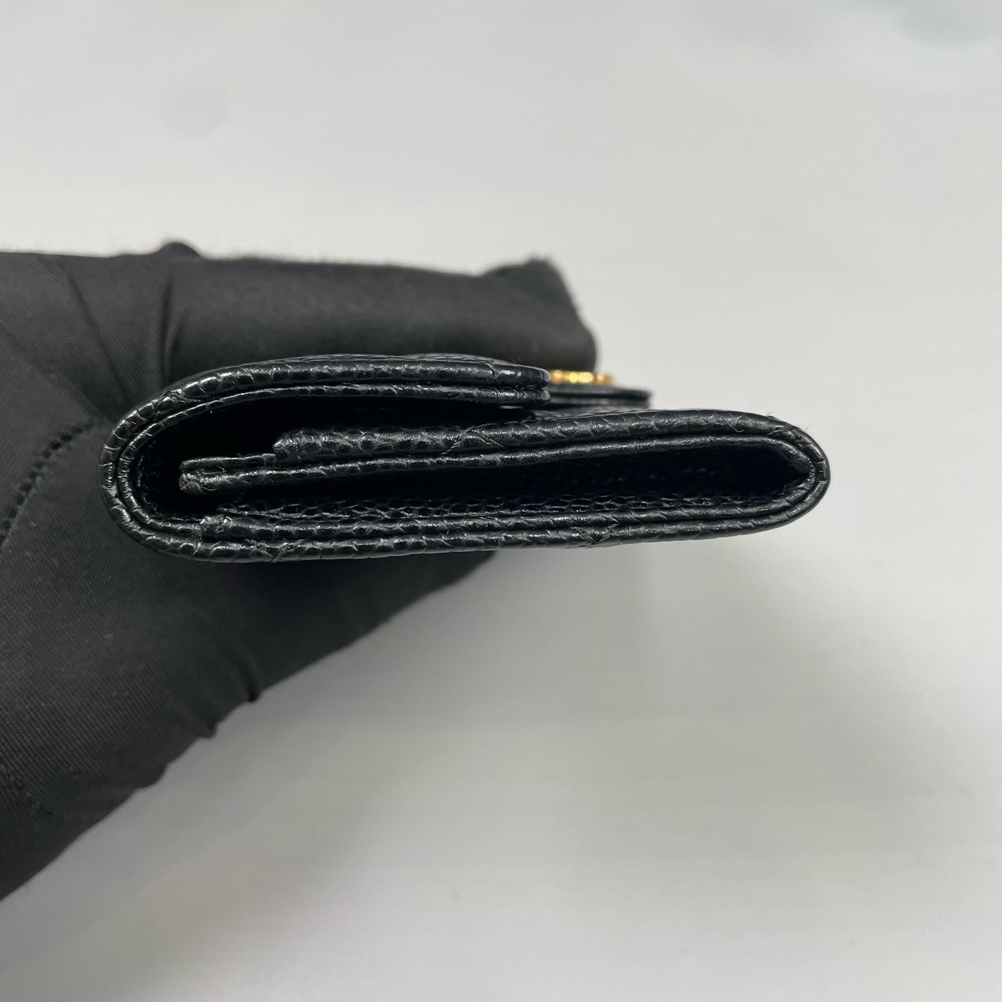 Chanel - Classic Flap Coin Purse - Caviar leather - Black - (mini)